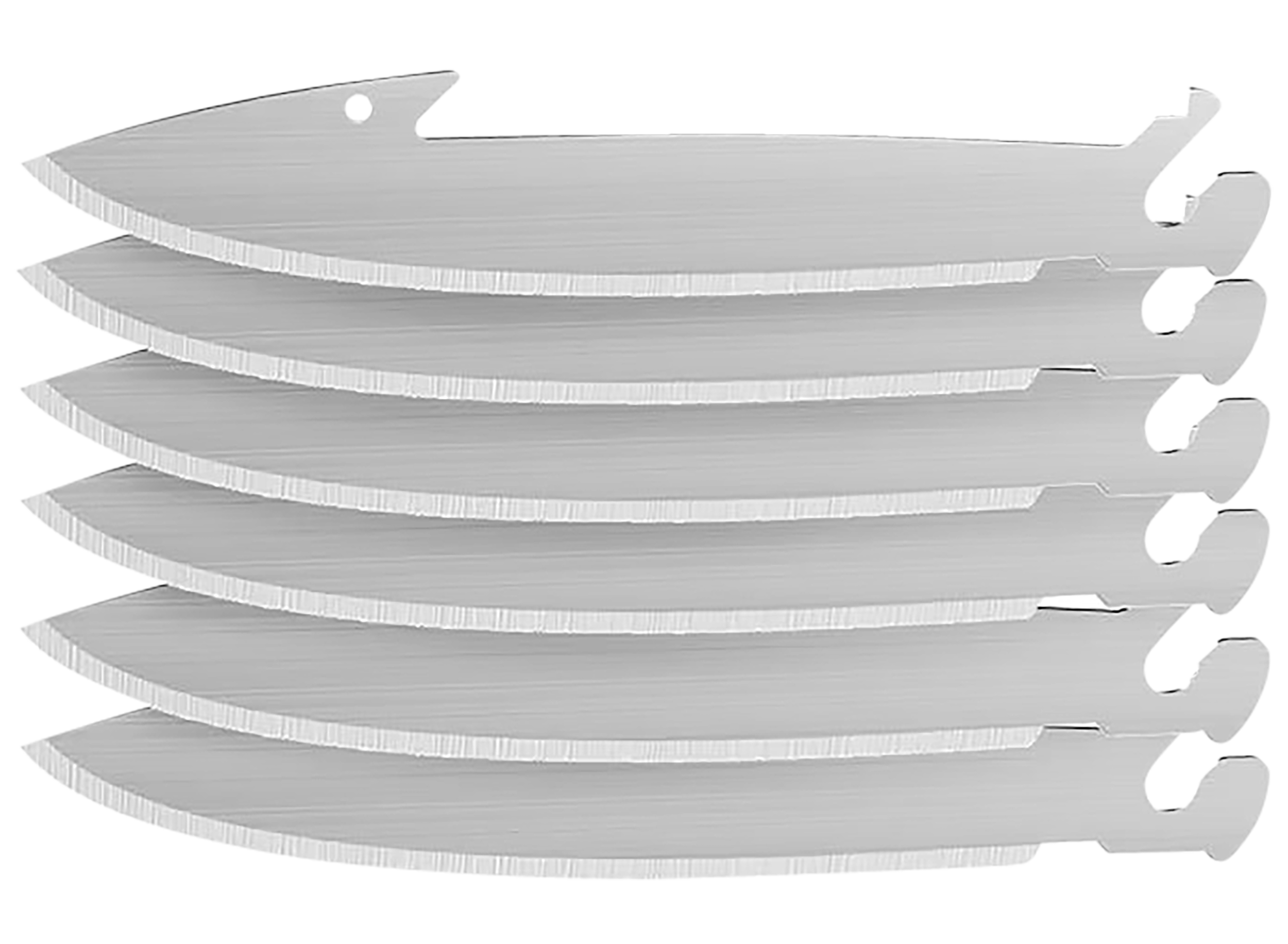 Muddy SWAP Replace-A-Blade Drop Point 3.5" 420J2 SS Replacement Blade - 6 Pack