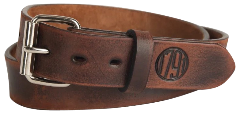 1791 Gunleather BLT-01 Gun Belt Vintage Leather 34/38 1.50" Buckle Closure