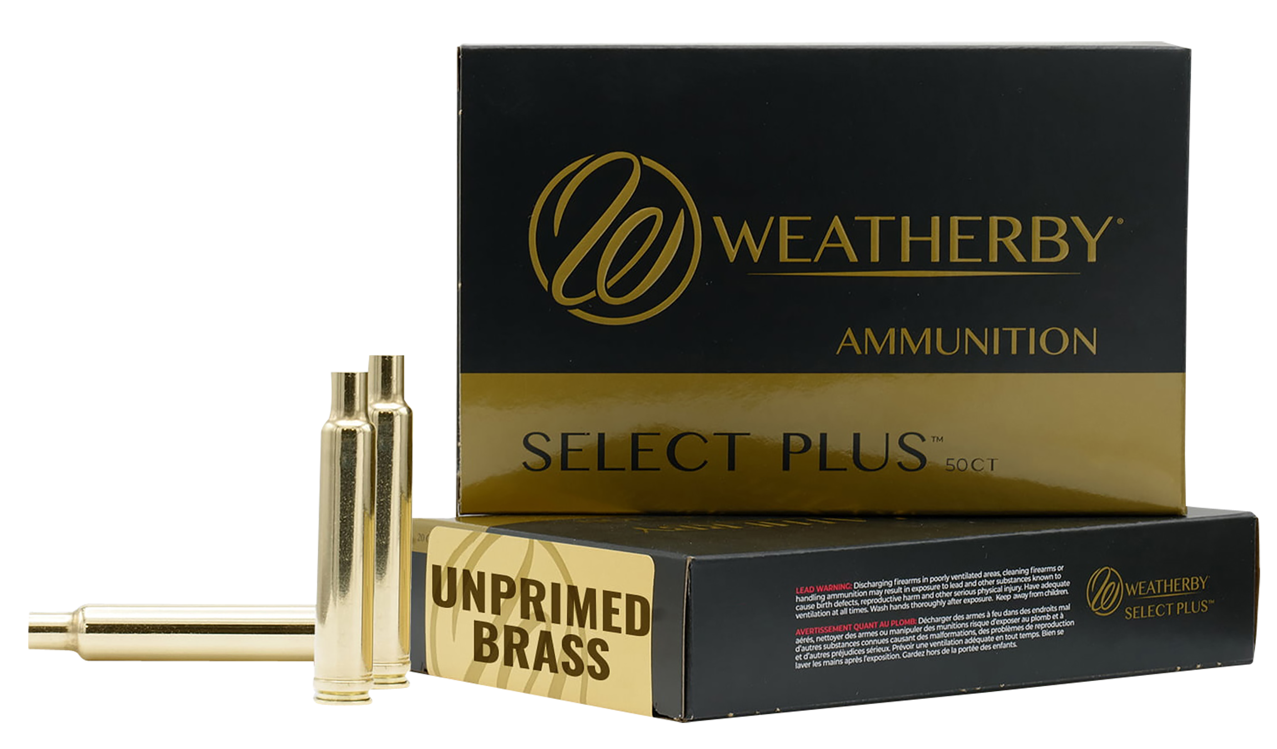 Weatherby 7mm PRC Unprimed Rifle Brass Cases 50/Box
