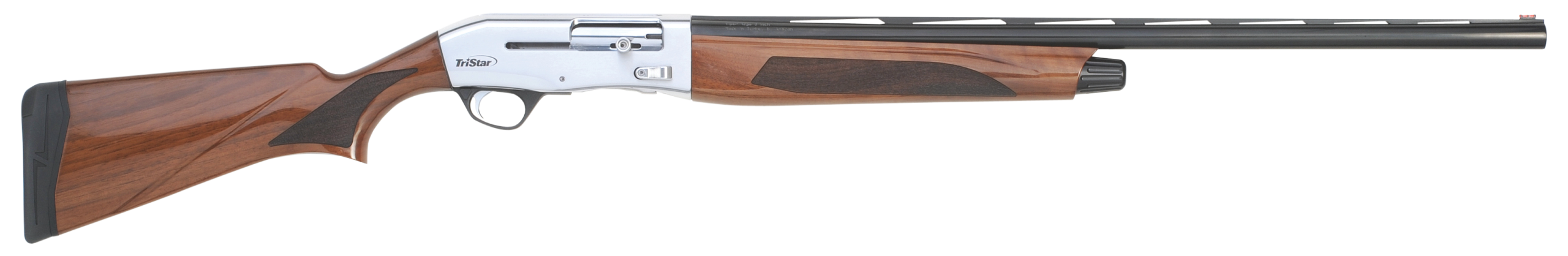 TriStar Viper G2 Pro 20 Gauge 3" 5+1 26" Semi-Auto Shotgun - Silver Receiver, Walnut Stock