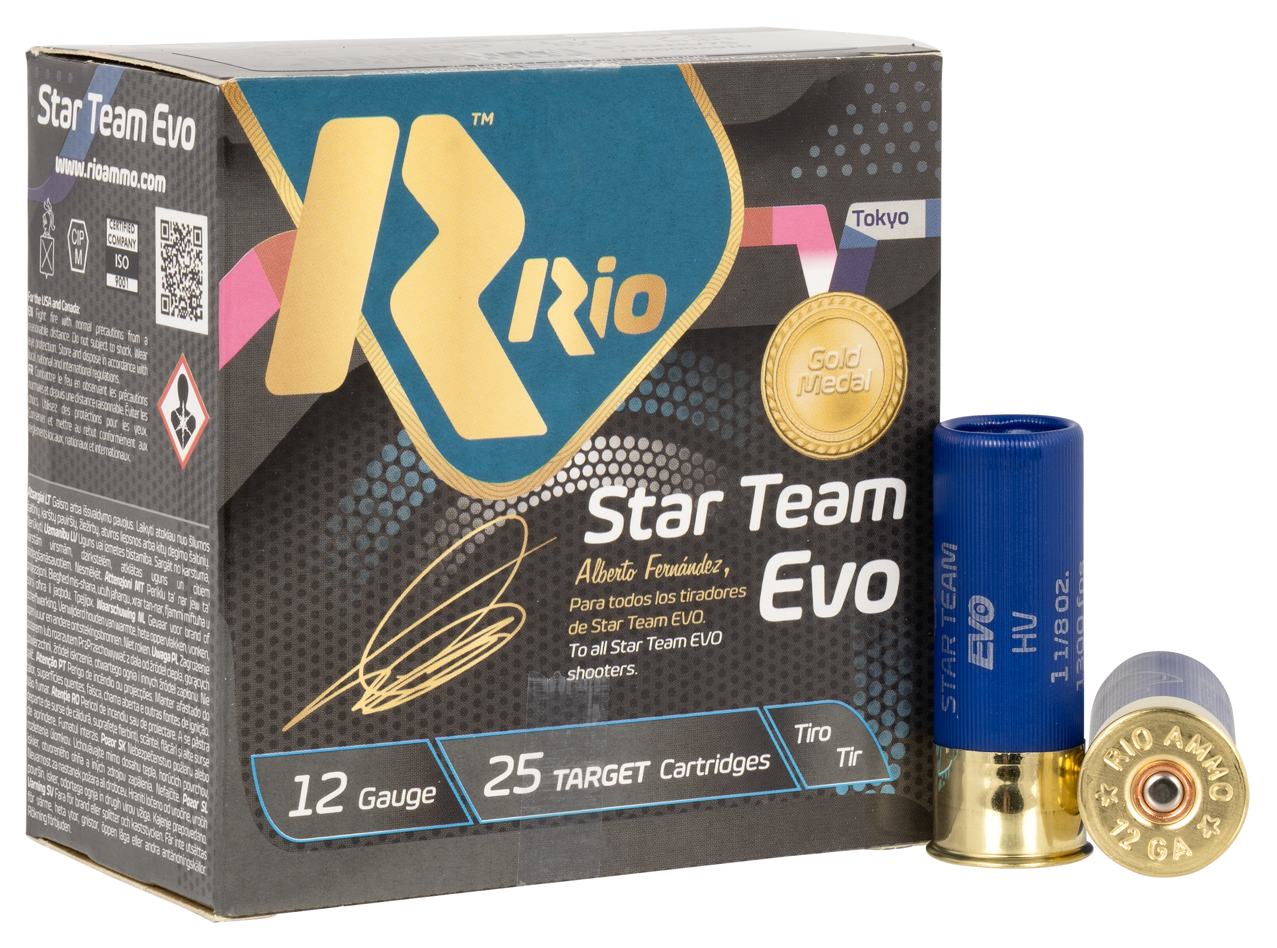 Rio Ammunition Star Team EVO High Velocity 12 Gauge 2.75" 1-1/8 oz 7.5 Shot - Box or Case