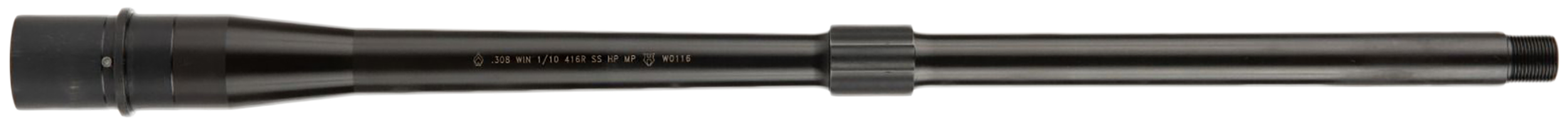 Ballistic Adv Premium Series AR-10 308 Win 18" Threaded Hanson Profile Midlength Barrel - Black QPQ