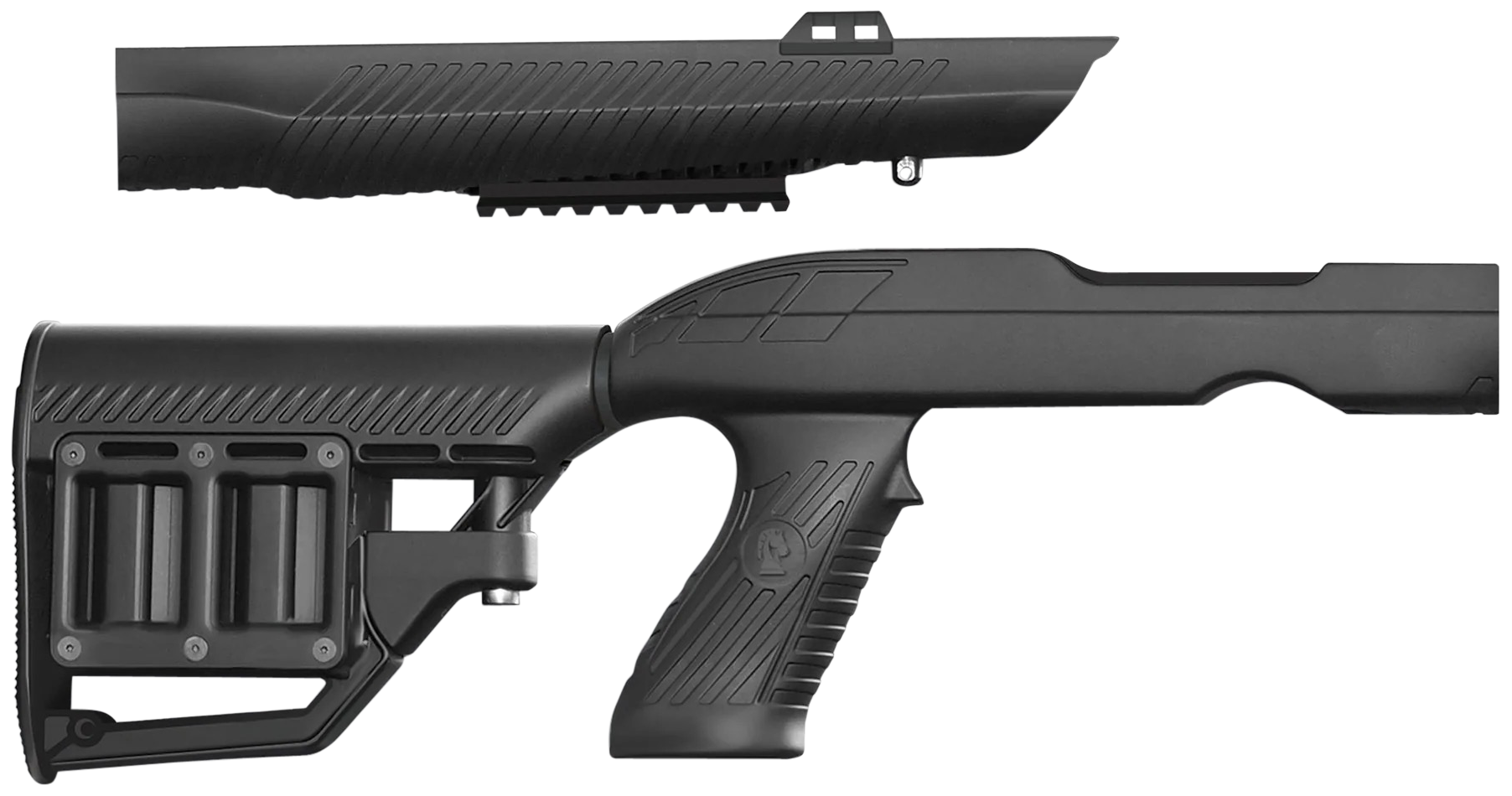 Adaptive Tactical Tac-Hammer RM4 Adjustable Black Synthetic Stock - Ruger 10/22 Takedown