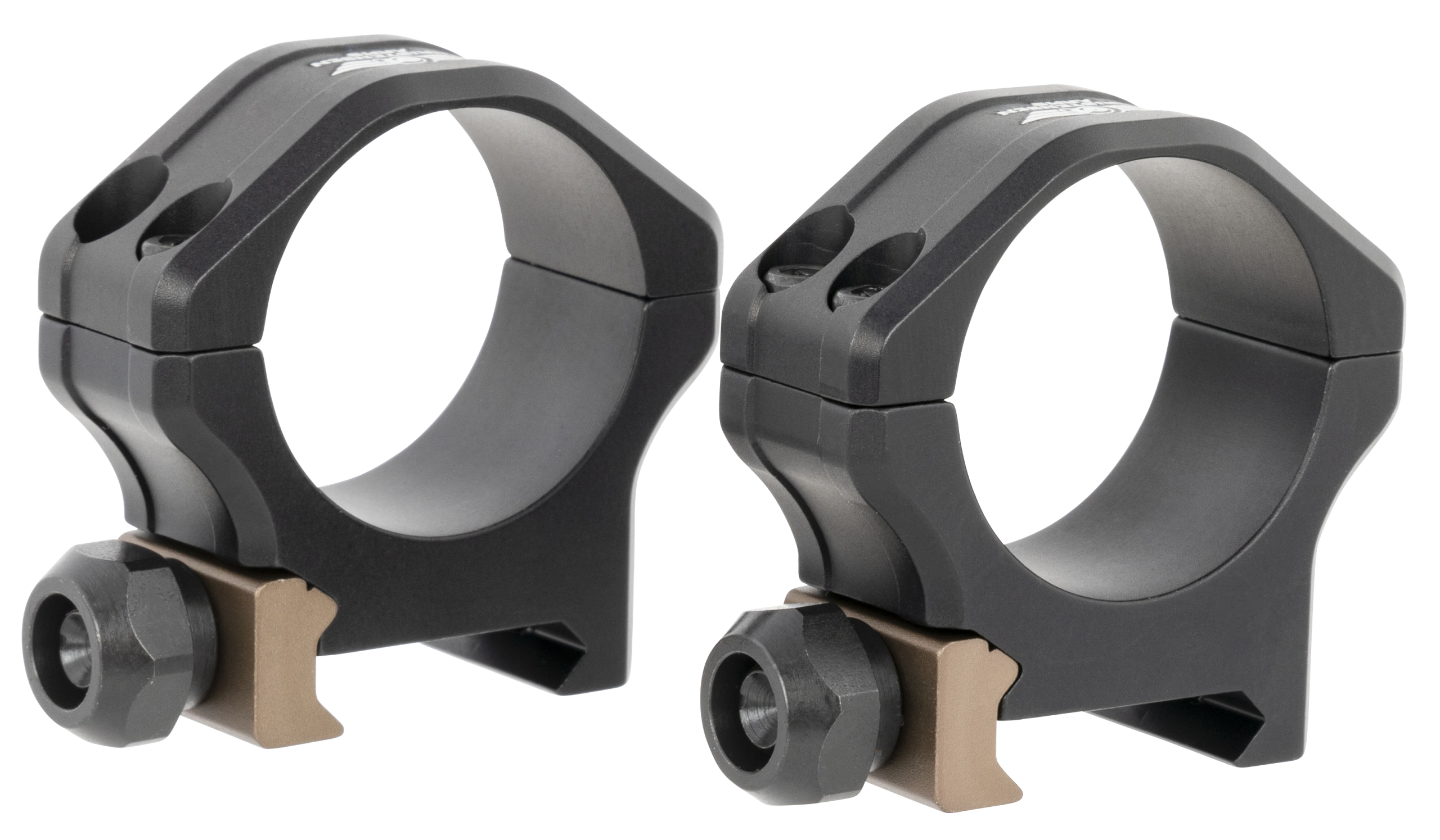 Christensen Arms Ultralight PRSR-X2 30mm Low Black Anodized Scope Rings
