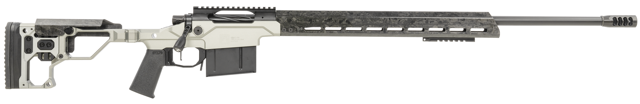 Christensen Arms Modern Precision 300 PRC 26" 5+1 Bolt-Action Rifle - Tungsten Anodized Folding Stock