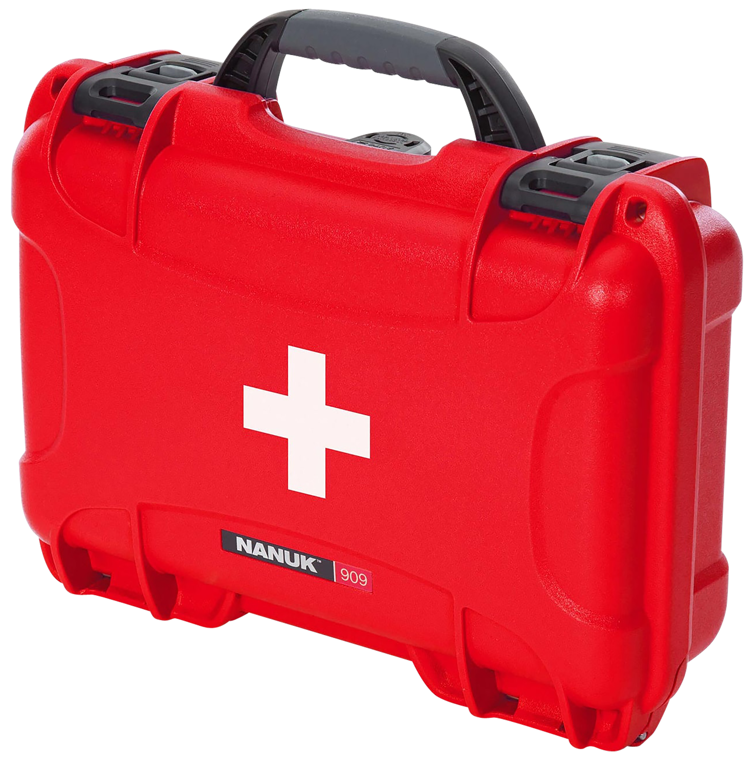 Nanuk 909 First Aid Case Red Resin w/ Latches