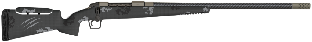 Fierce Firearms CT Rival FP 7mm PRC 24" 3+1 Bolt-Action Rifle - Tungsten/Phantom Camo
