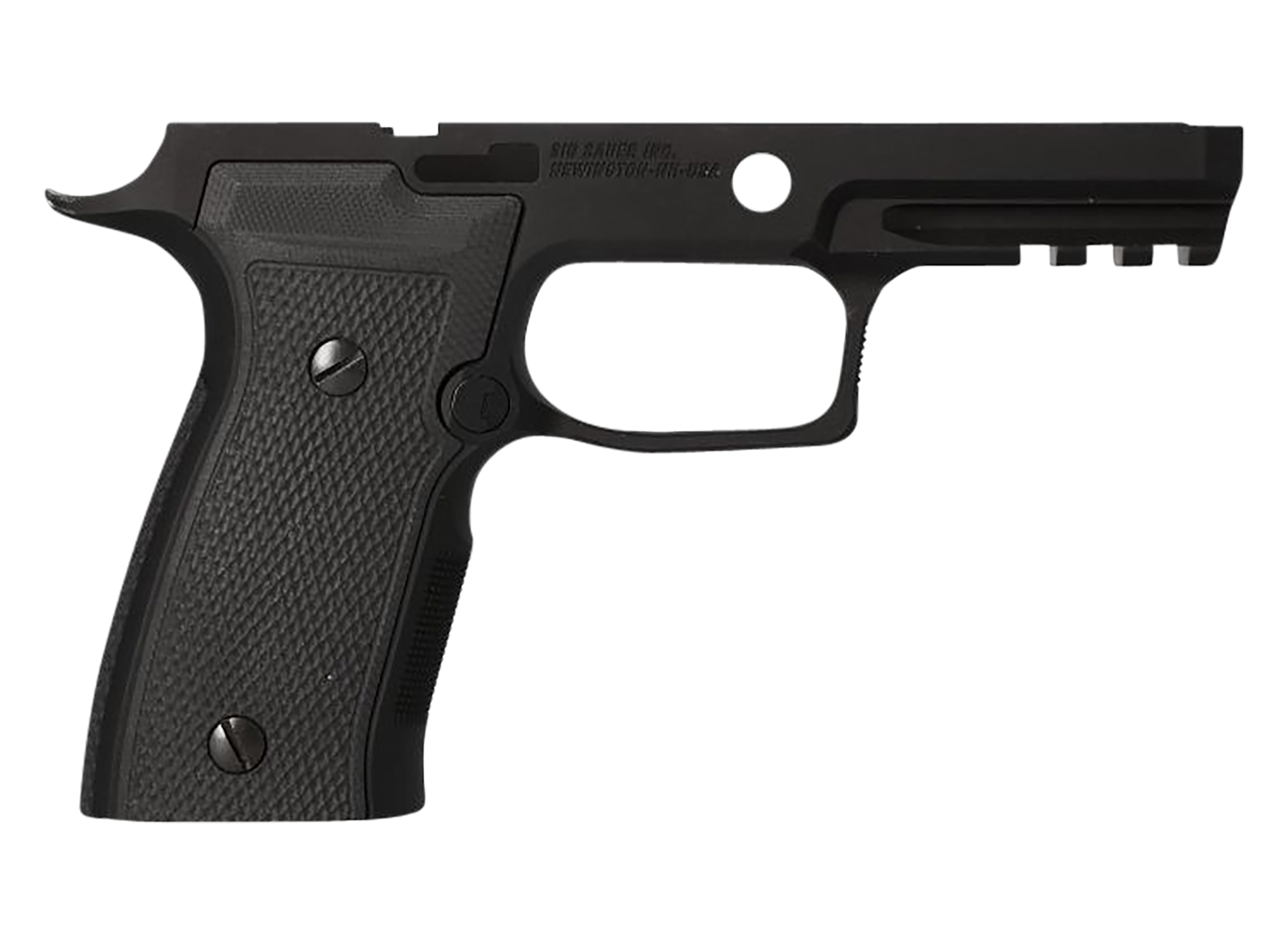 Sig Sauer P320 AXG Carry Medium Grip Module - 9mm Luger/40 S&W/357 Sig - Black Aluminum G10