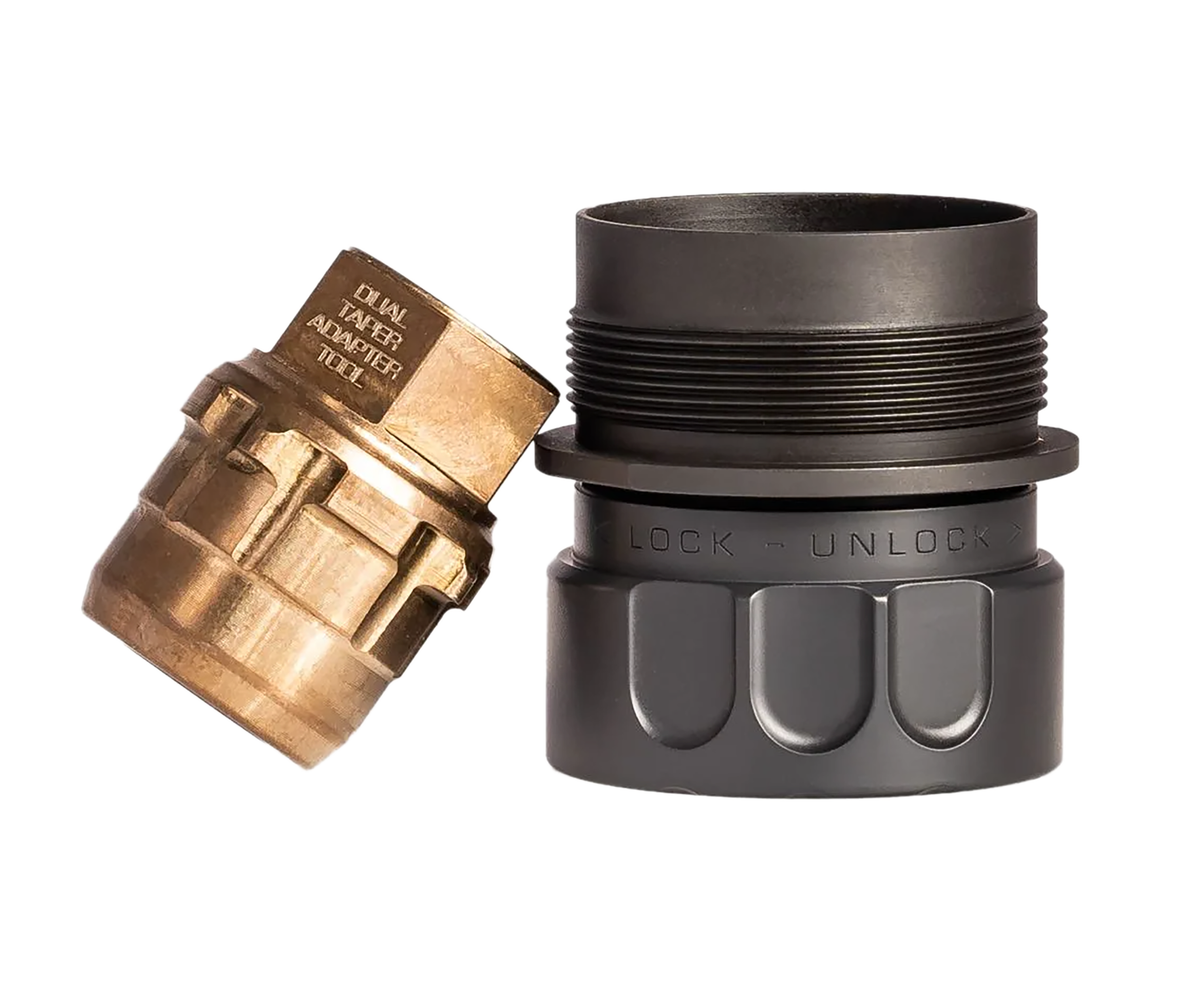 Rugged Suppressor RUM001 Rugged Universal Mount R.U.M. 1.375x24 Stainless Steel Black
