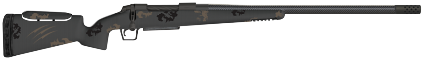 Fierce Firearms CT Rival XP 300 PRC 22" 3+1 Bolt-Action Rifle - Midnight Bronze Titanium / Trophy Camo