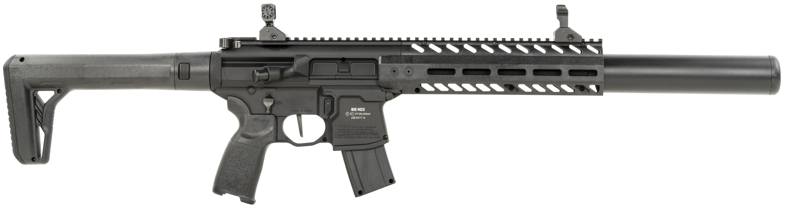 Sig Sauer Airguns MCX Gen II .177 Cal 30-Rd CO2 Semi-Auto Air Rifle