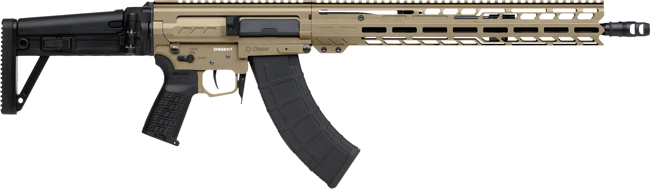 CMMG Dissent MK47 7.62x39mm 16.10" 30+1 Semi-Auto Rifle