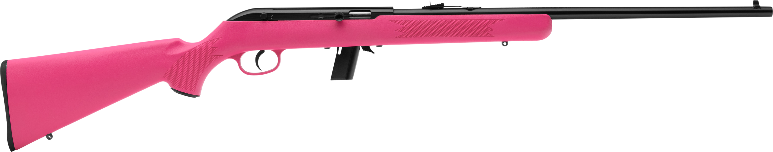 Savage 64 F 22 LR 21" 10+1 Semi-Auto Rifle - Pink Stock