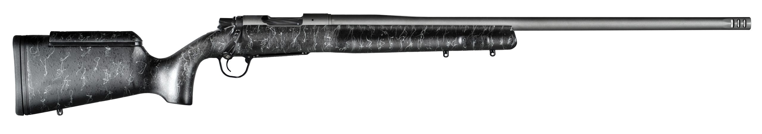 Christensen Arms Mesa Long Range 6.5 PRC 26" 4+1 Bolt-Action Rifle - Tungsten Gray Cerakote
