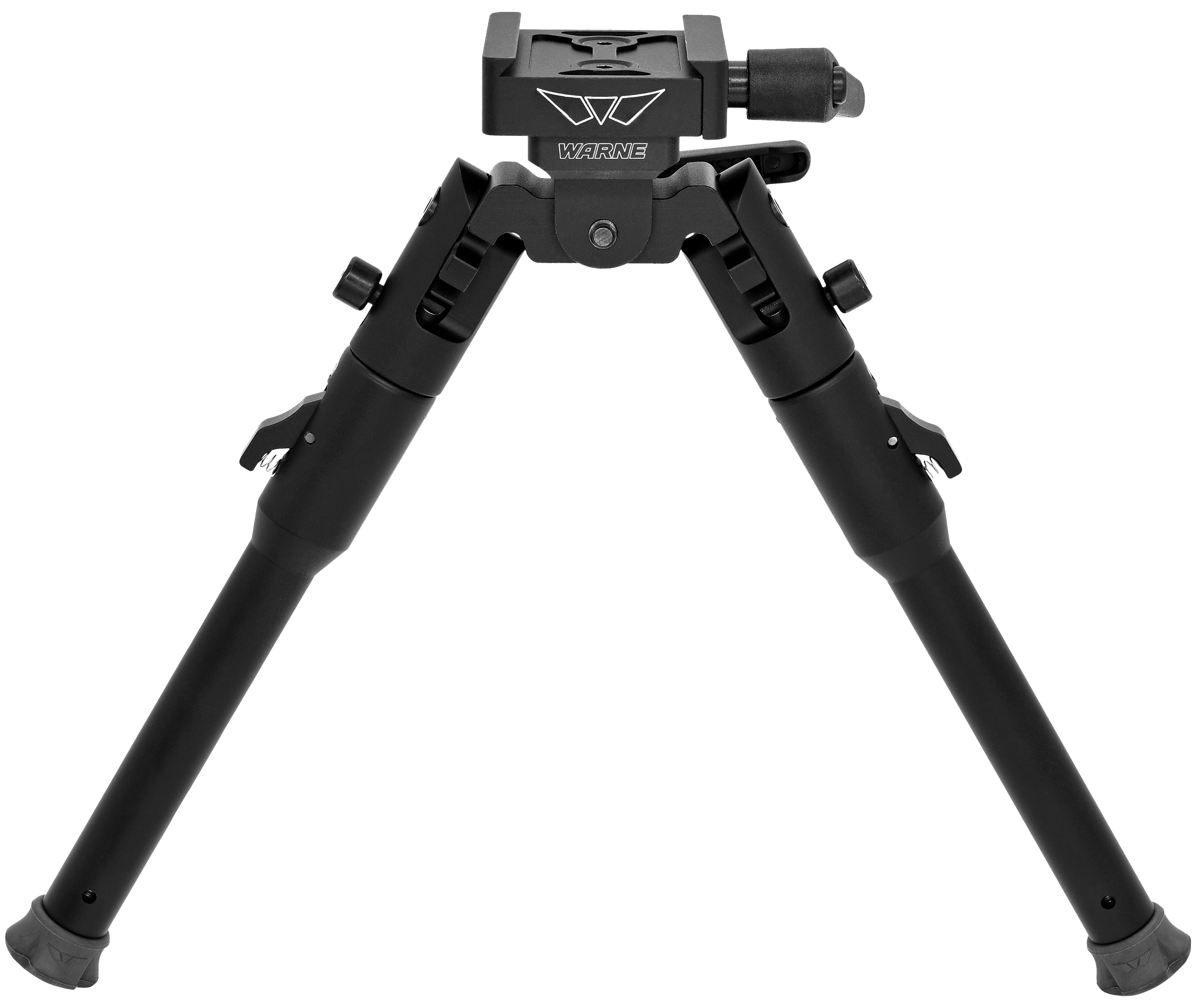 Warne 7912M Skyline Lite Bipod ARCA 6.5"-11.15" Aluminum - Matte Black