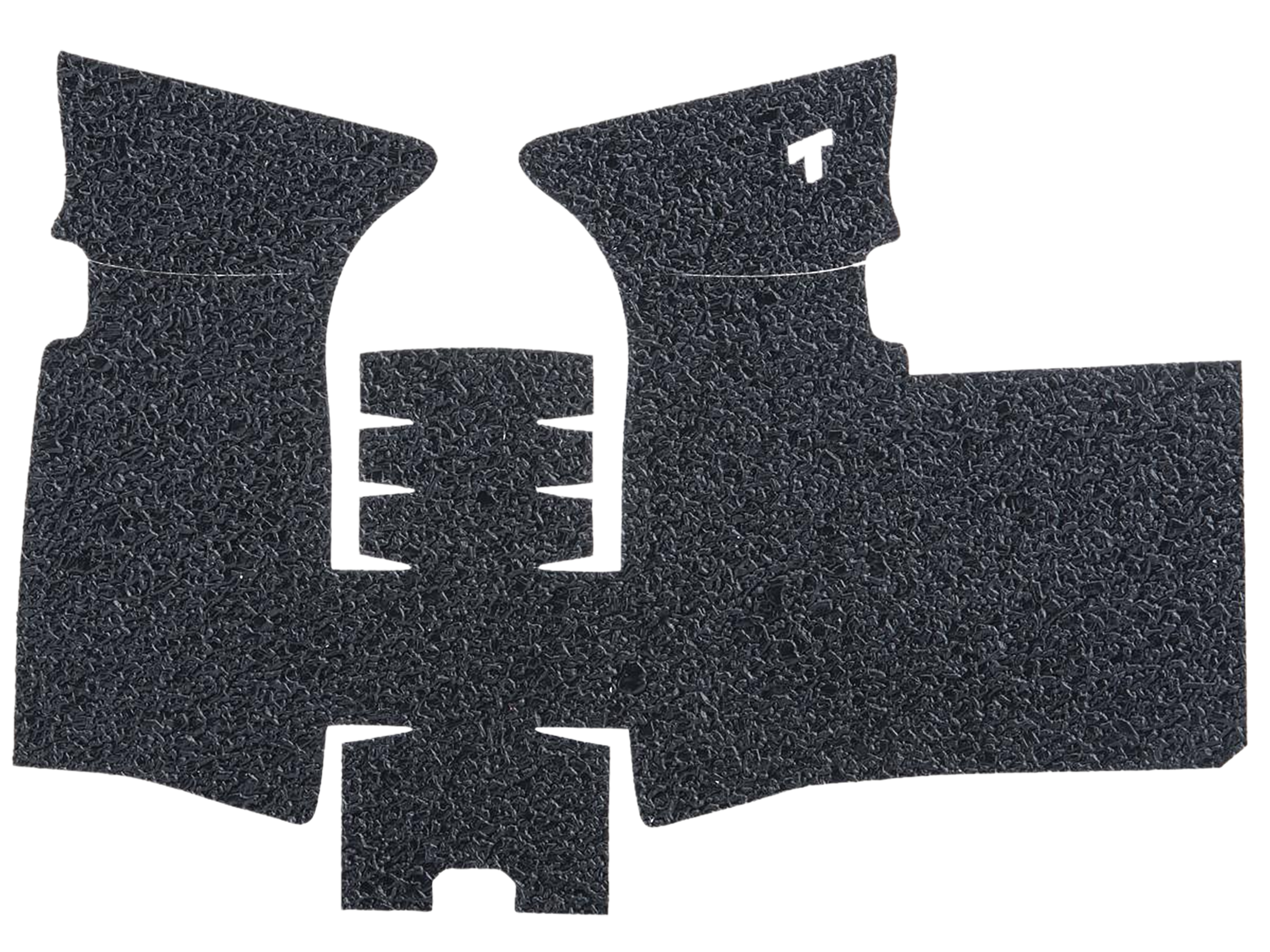 Talon Grips EV08R Adhesive Grip Textured Black Rubber - Sig P250, P320, M17/M18 Full Size