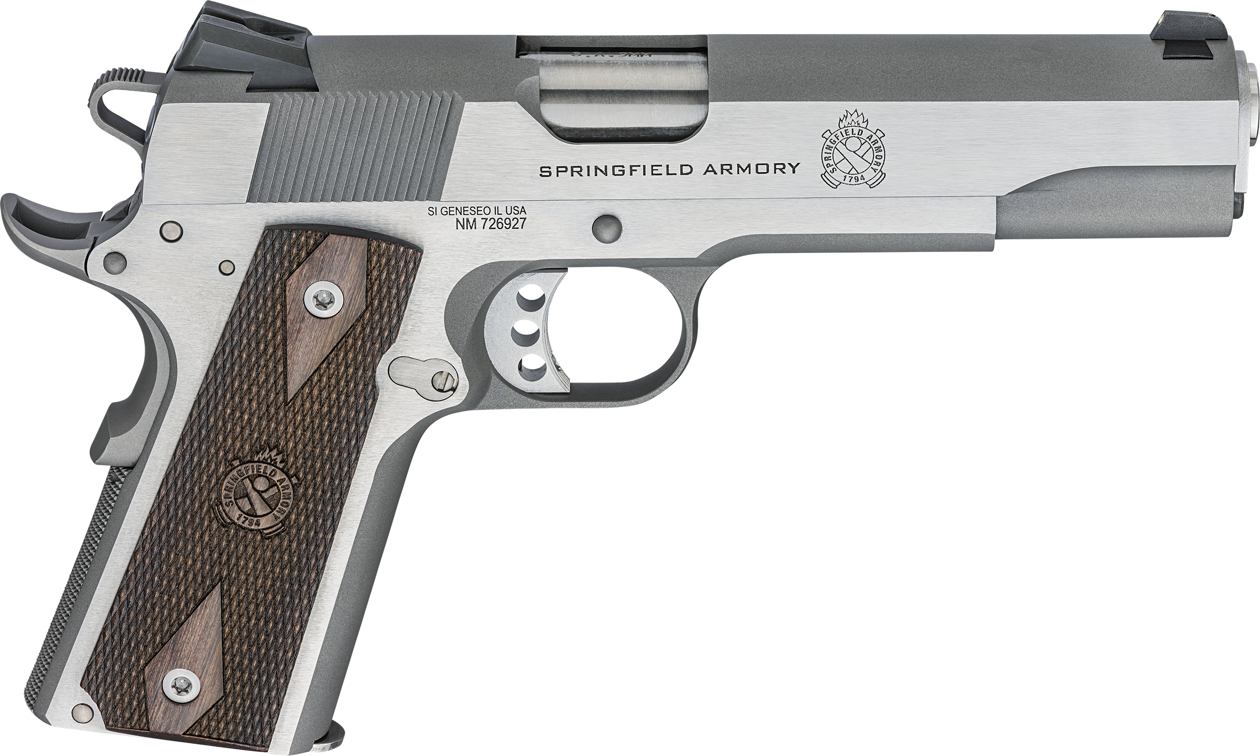 Springfield Armory 1911 Garrison 9mm Luger 5" 9+1 SAO Pistol - Stainless