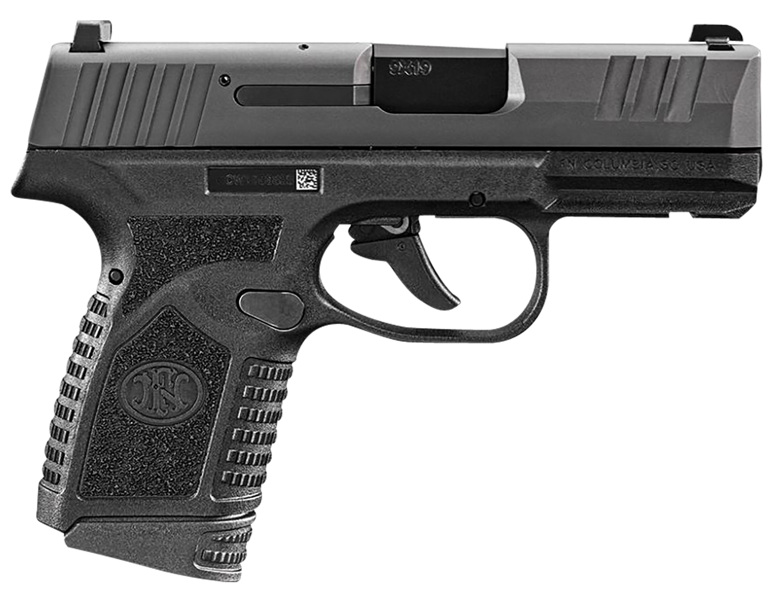 FN Reflex Micro-Compact 9mm Luger 3.30" 15+1/11+1 SAO Pistol