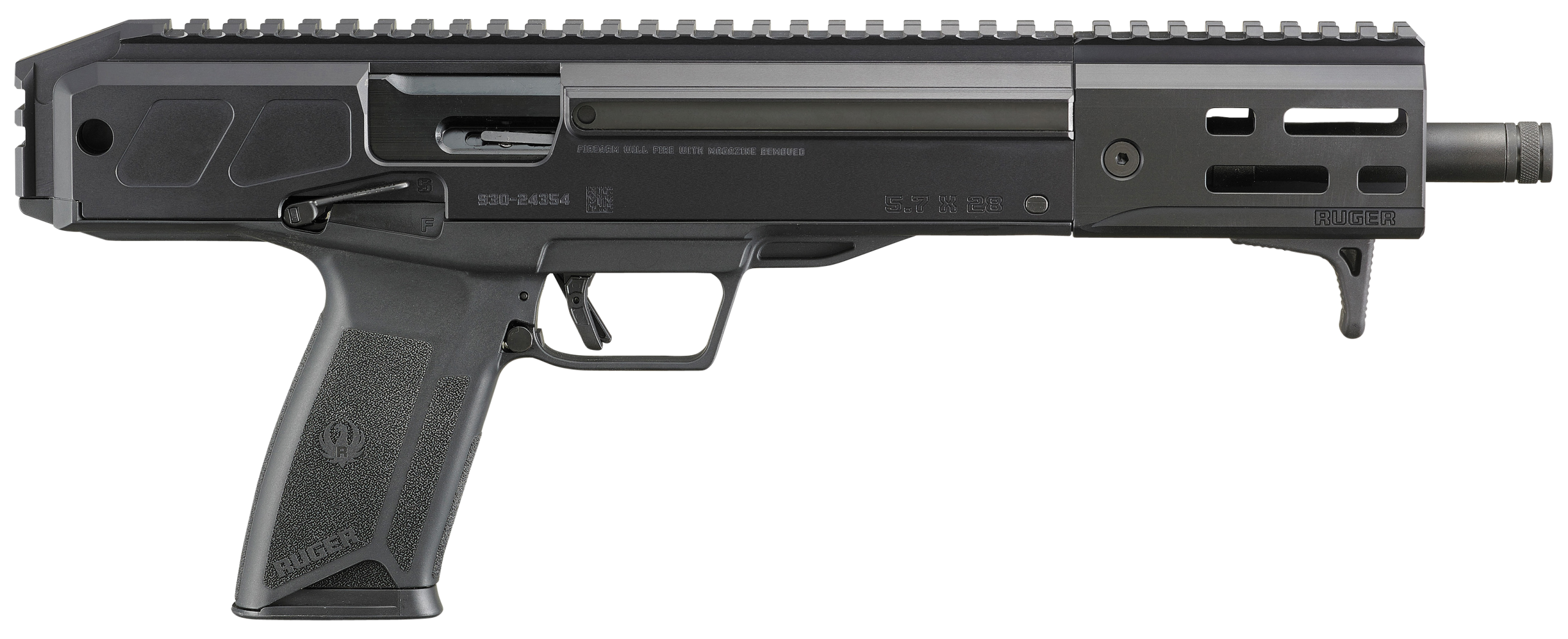 Ruger LC Charger 5.7x28mm 10.30" 20+1 Semi-Auto Pistol