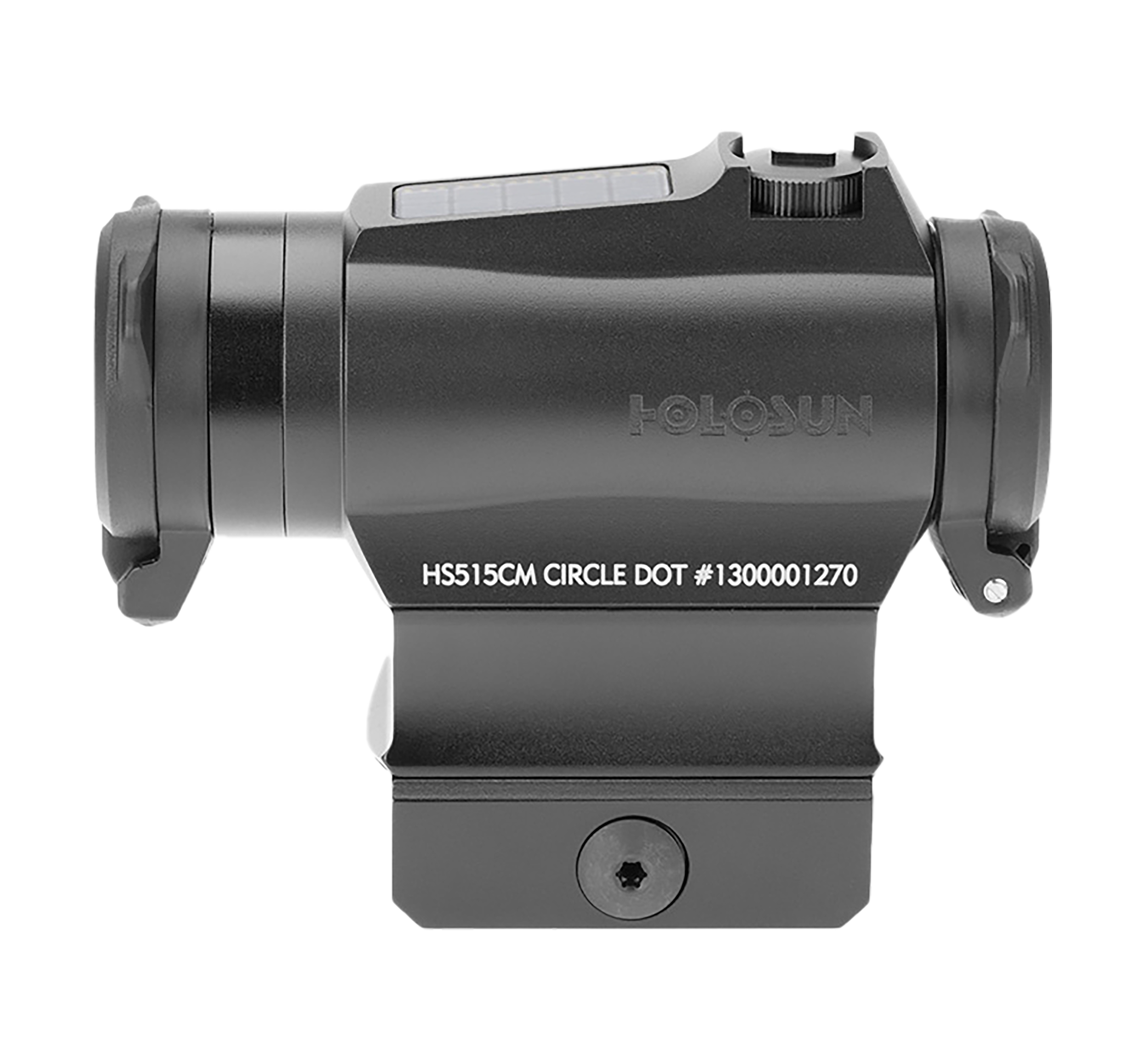 Holosun HS515CM 515 1x 20mm 2 MOA Red Dot/65 MOA Circle Black Anodized