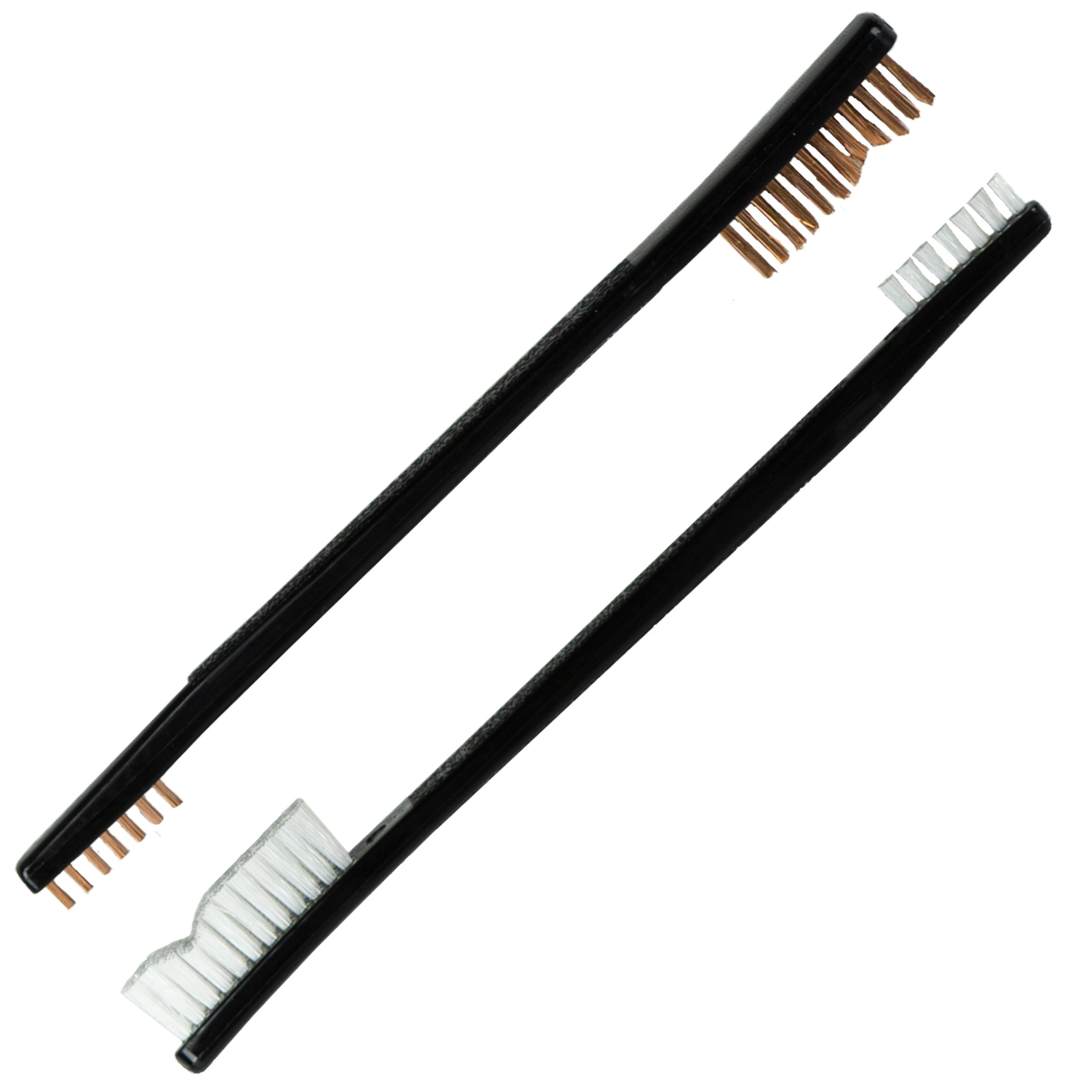 Kleen-Bore UT-COMBO Double End Brush Combo Bronze/Nylon Bristles 2 Pack