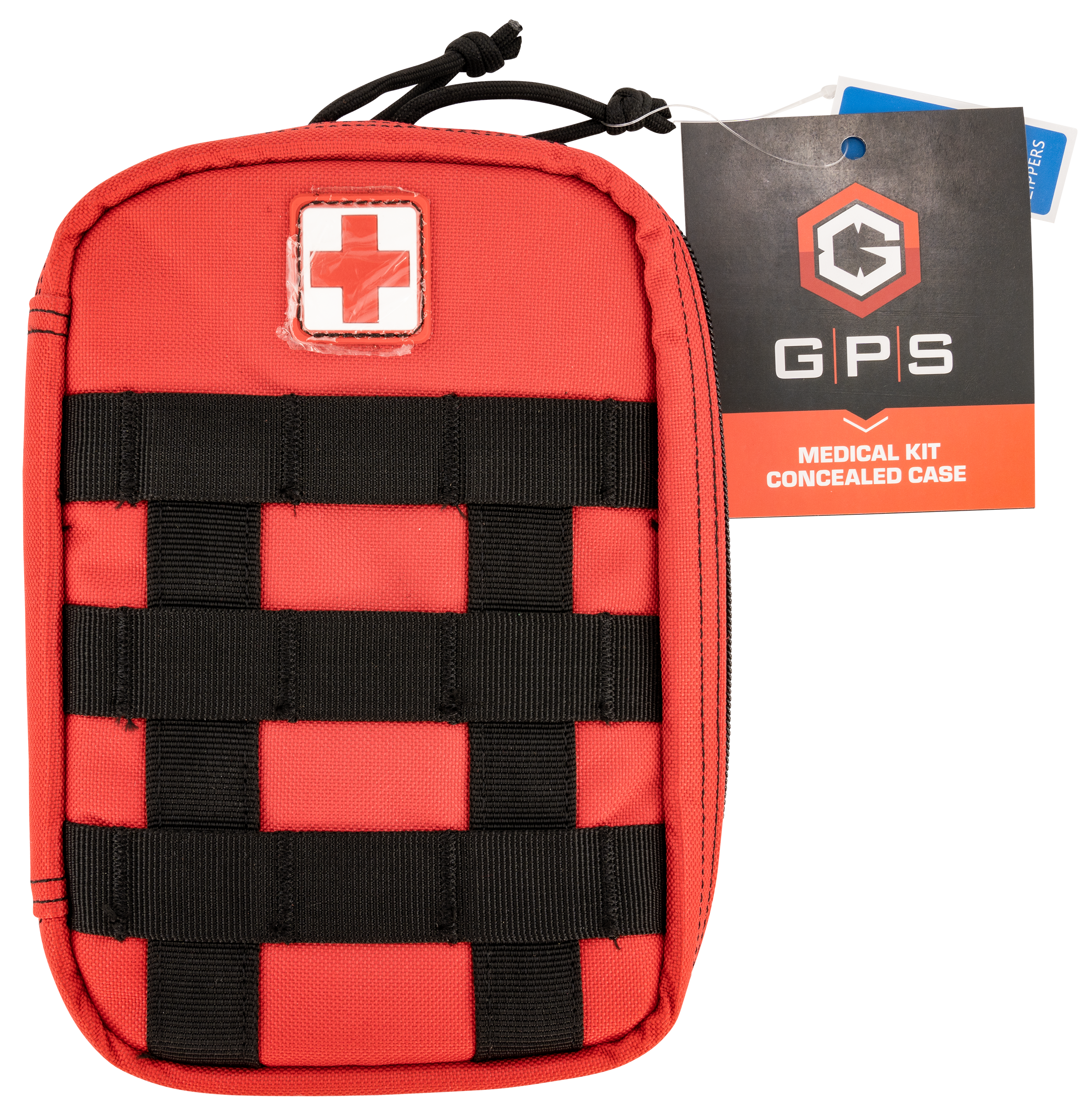 G*Outdoors Medical Concealed Pistol Case Red Holds 1 Handgun