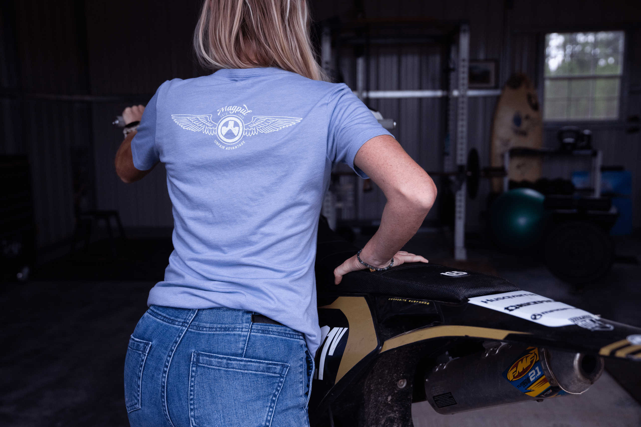 Magpul Industries Unfair Advantage Women's T-Shirt - Orchid Heather - 3XL