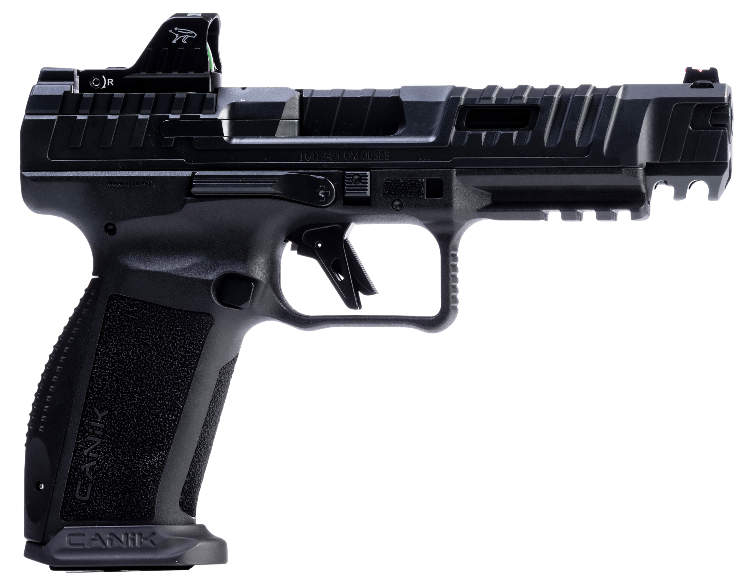 Canik SFx Rival 9mm Luger 5" 18+1 Semi-Auto Pistol - Dark Side w/MeCanik MO1 Optic