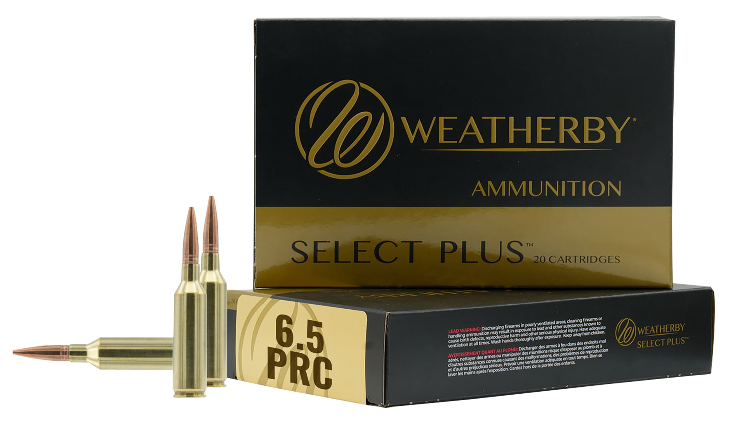 Weatherby Select Plus 6.5 PRC 130gr Swift Scirocco 20rd - Box or Case