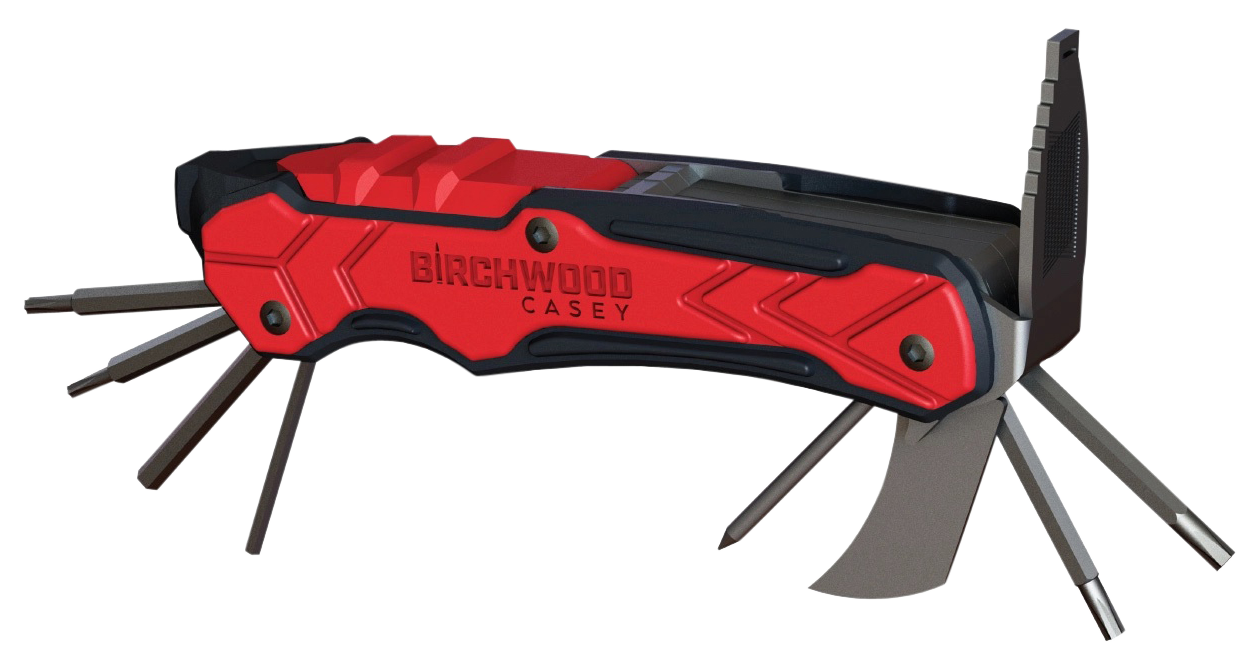 Birchwood Casey UGMT Universal Gun Multi-Tool 16-in-1 Black/Red