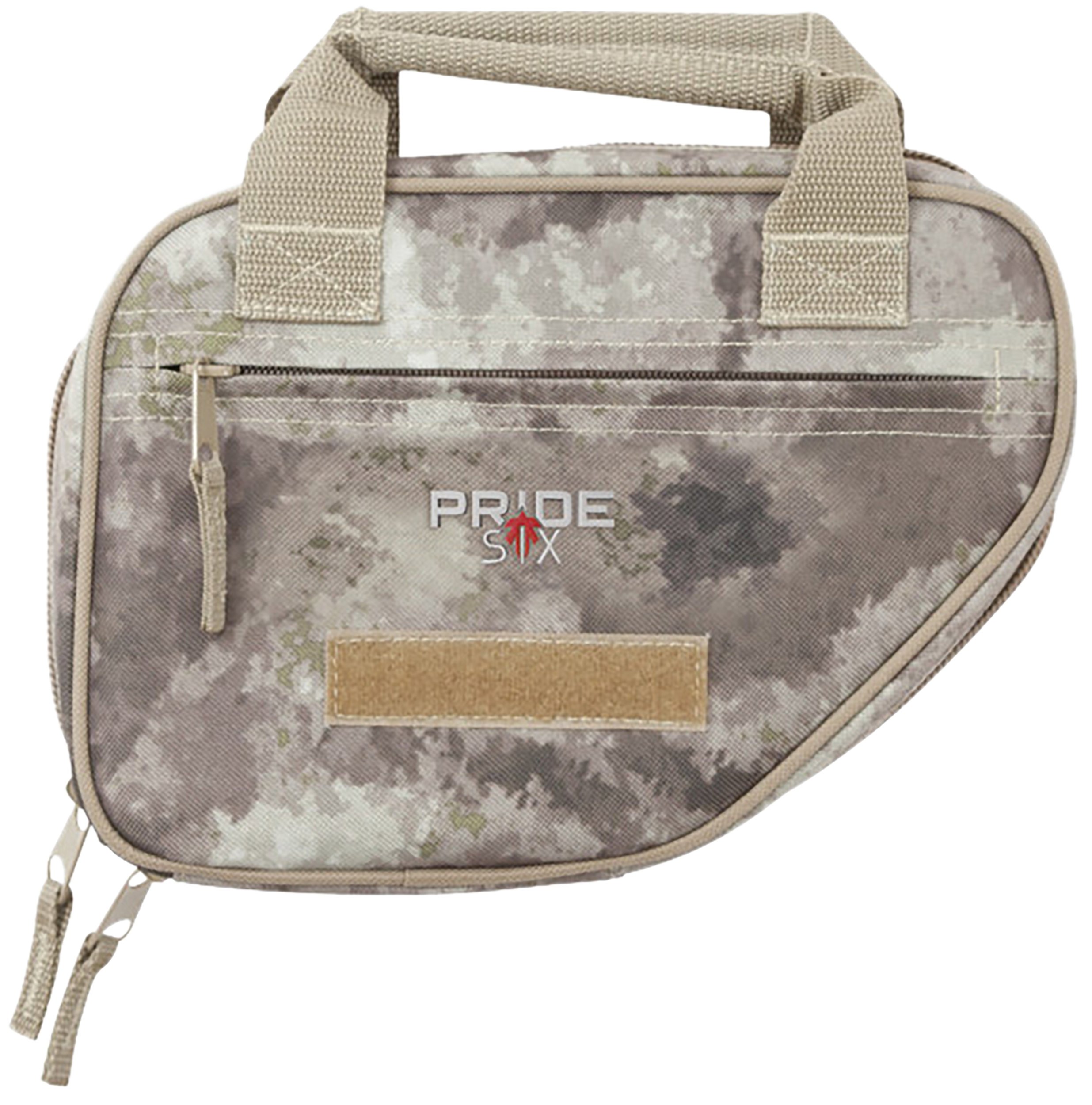 Tac Six Battalion Handgun Case 10" Tan/A-TACS AU Neoprene Holds 1