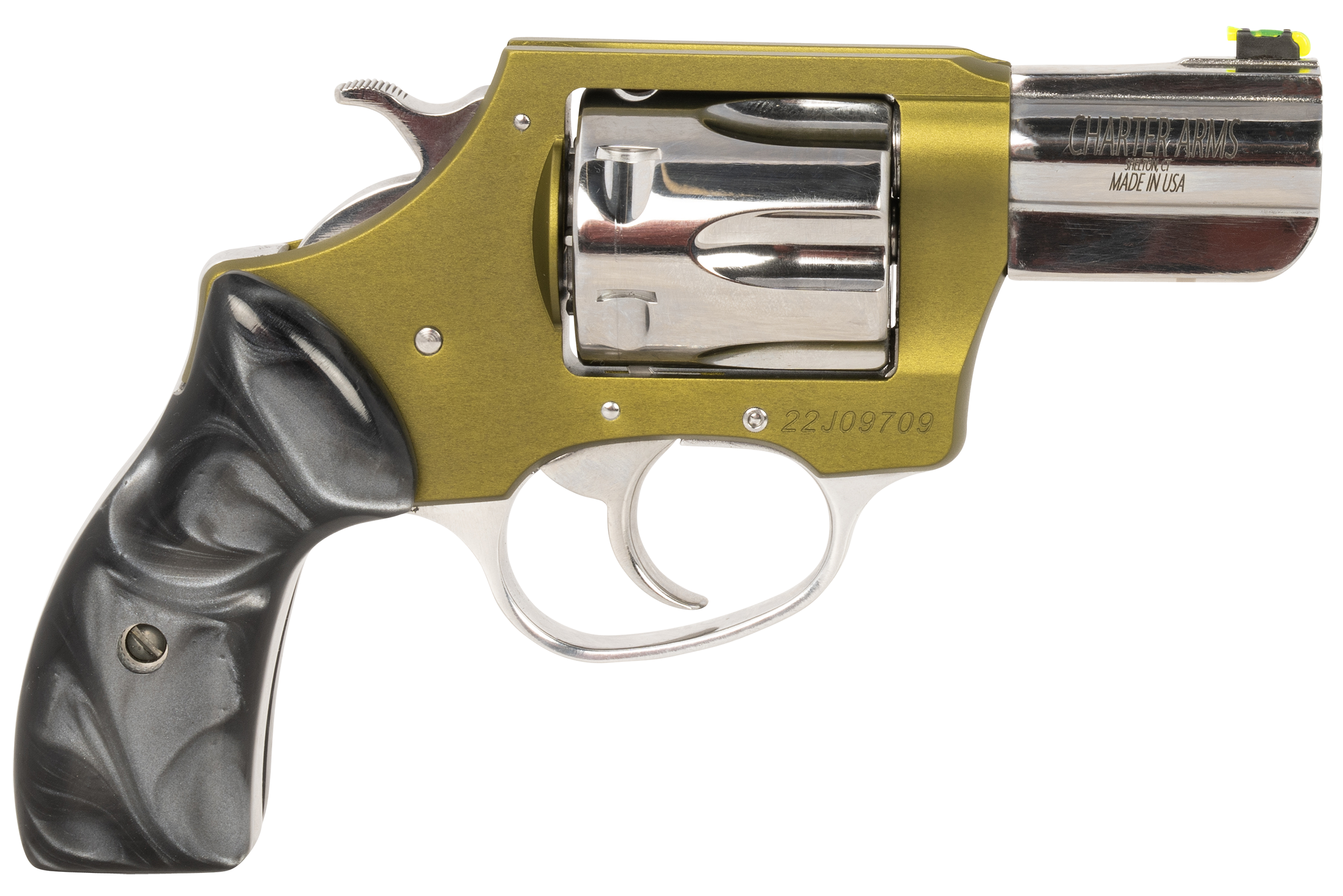 Charter Arms Undercover II .38 Special 2.20" 6-Rd DA/SA Revolver - OD Green/HP Stainless