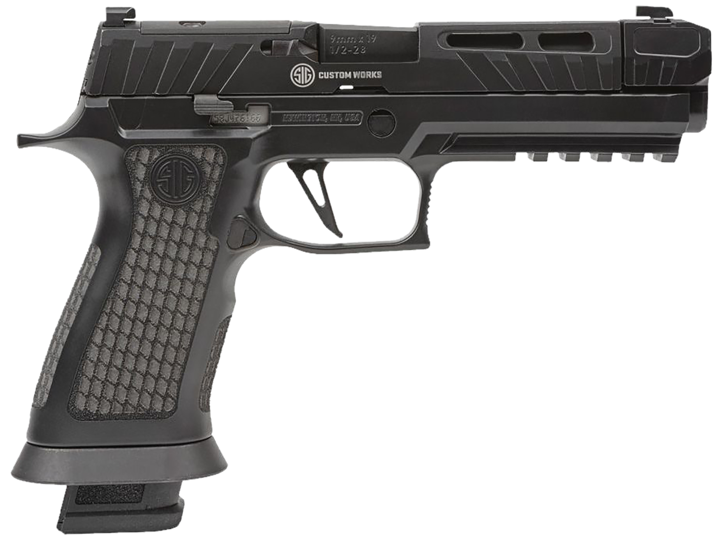 Sig Sauer P320 Spectre Comp Blackout 9mm Luger 4.6" 10+1 Semi-Auto Pistol