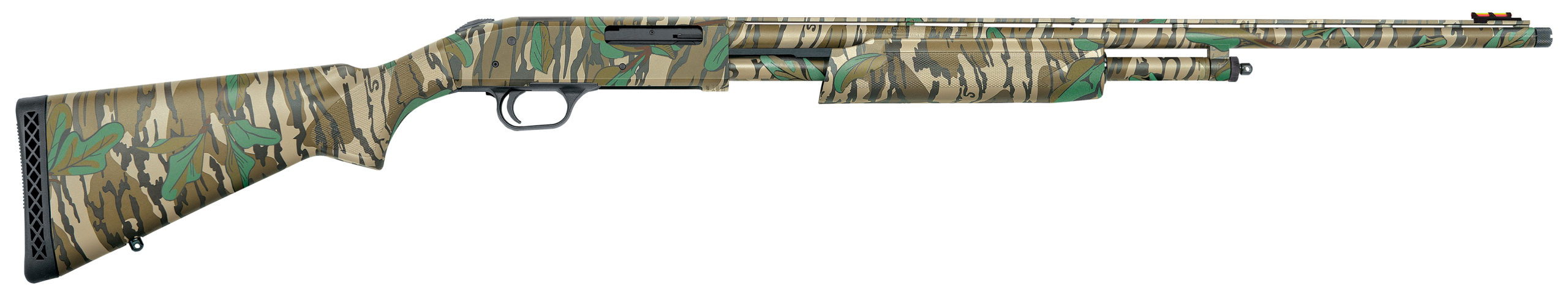 Mossberg 500 Turkey 410 Bore 24" 5+1 Pump-Action Shotgun - Mossy Oak Greenleaf, Optic Ready