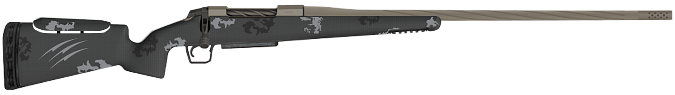 Fierce Firearms Twisted Rival XP 7mm Rem Mag 22" 3+1 Bolt-Action Rifle - Tungsten / Phantom Camo