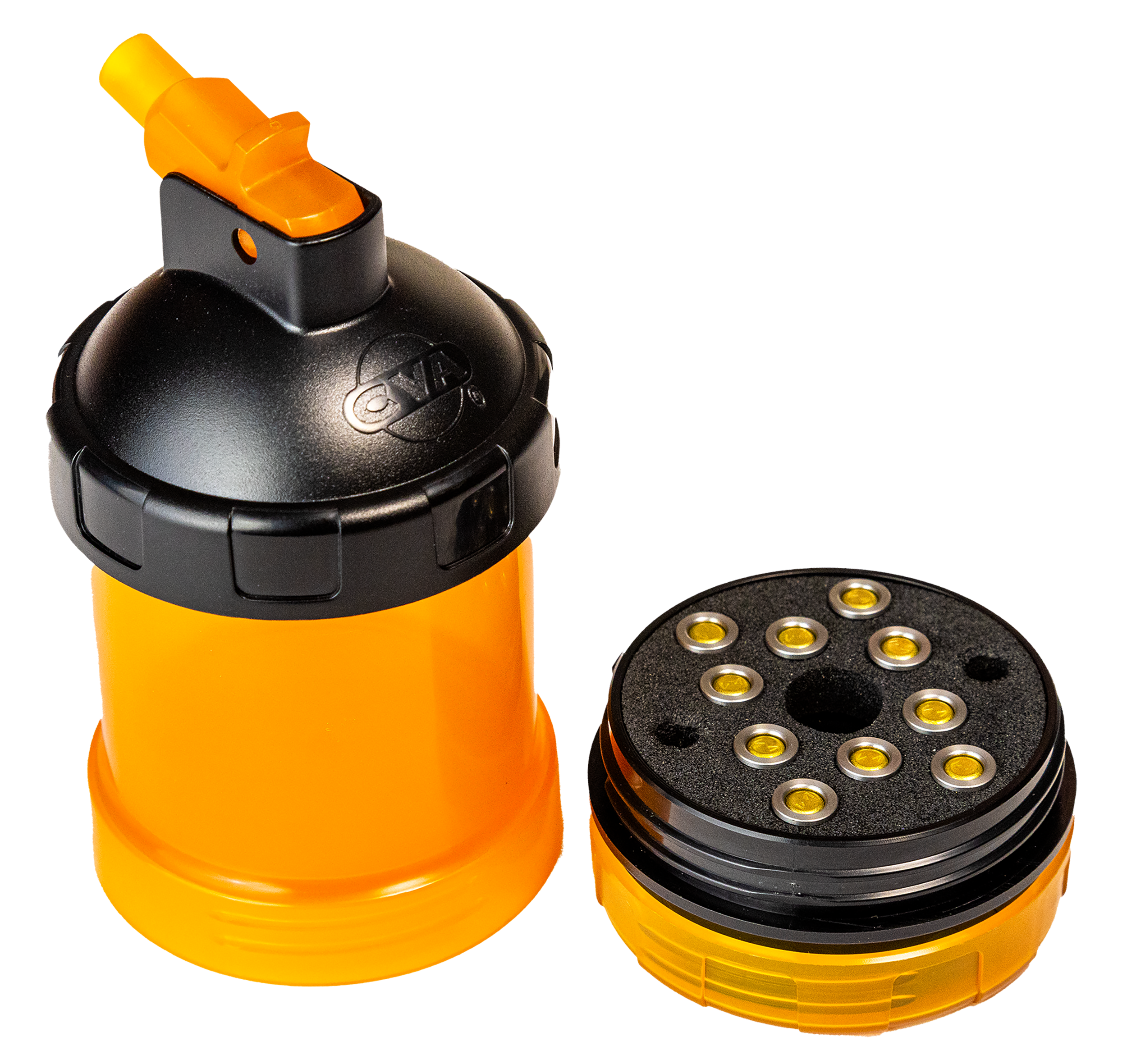CVA Powder Pod & Primer Storage - Holds 20 VariFlames or 209 Primers