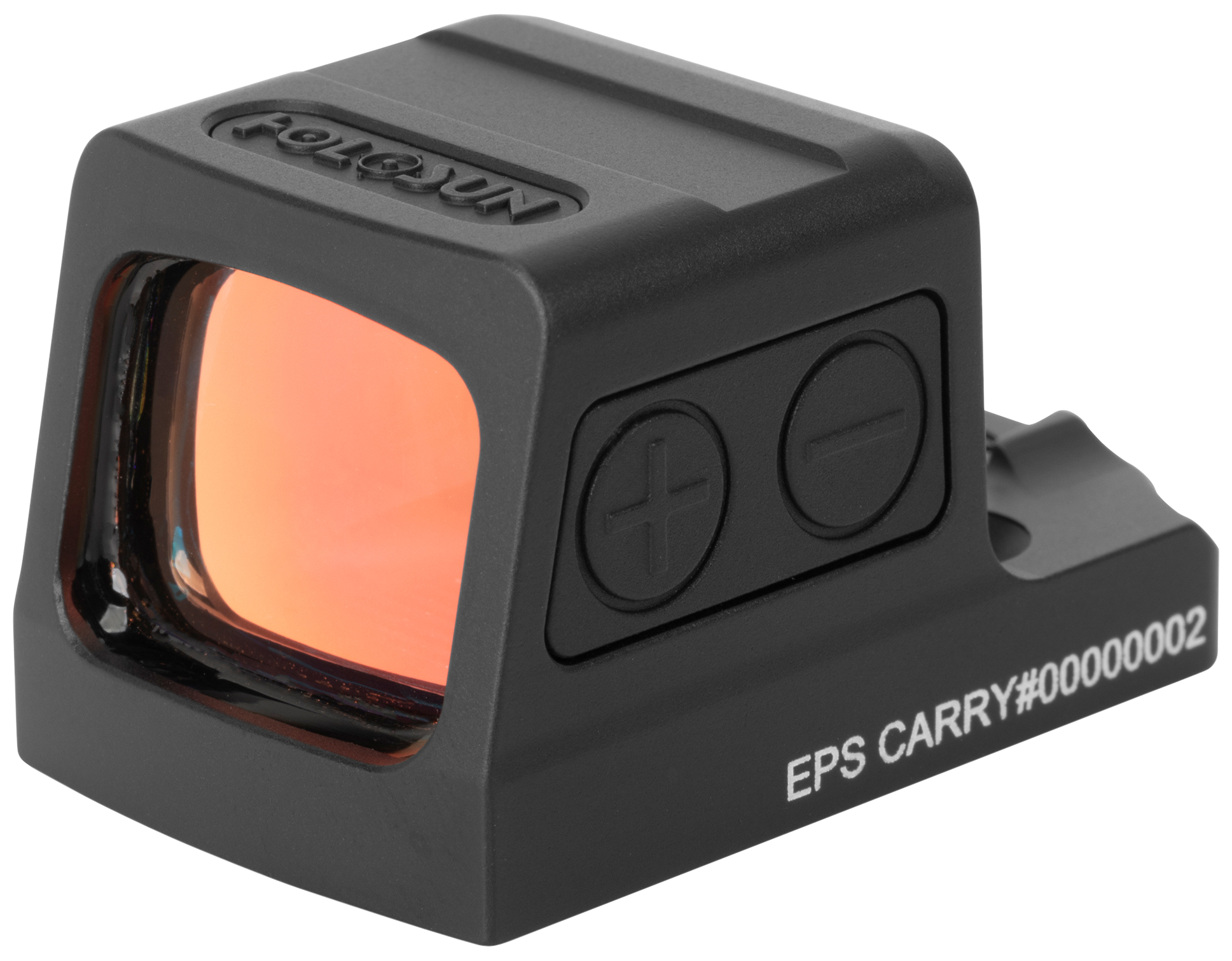 Holosun EPS-RD-2 EPS 1x 0.63"x0.91" 2 MOA Red Dot Black Anodized