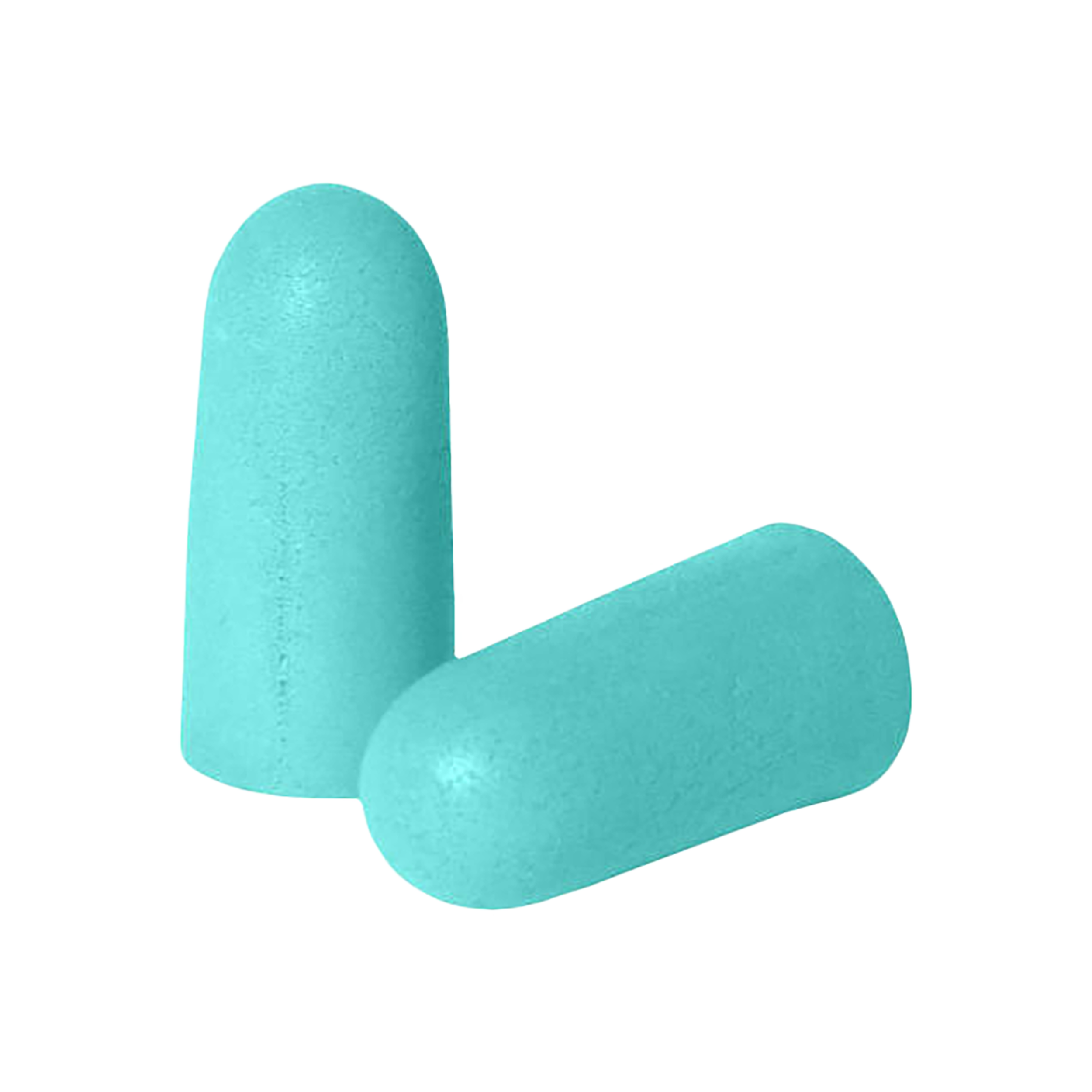 Radians Resistor FP70ABG/50 Foam Earplugs 32 dB NRR Aqua Blue Adult - 50 Pair