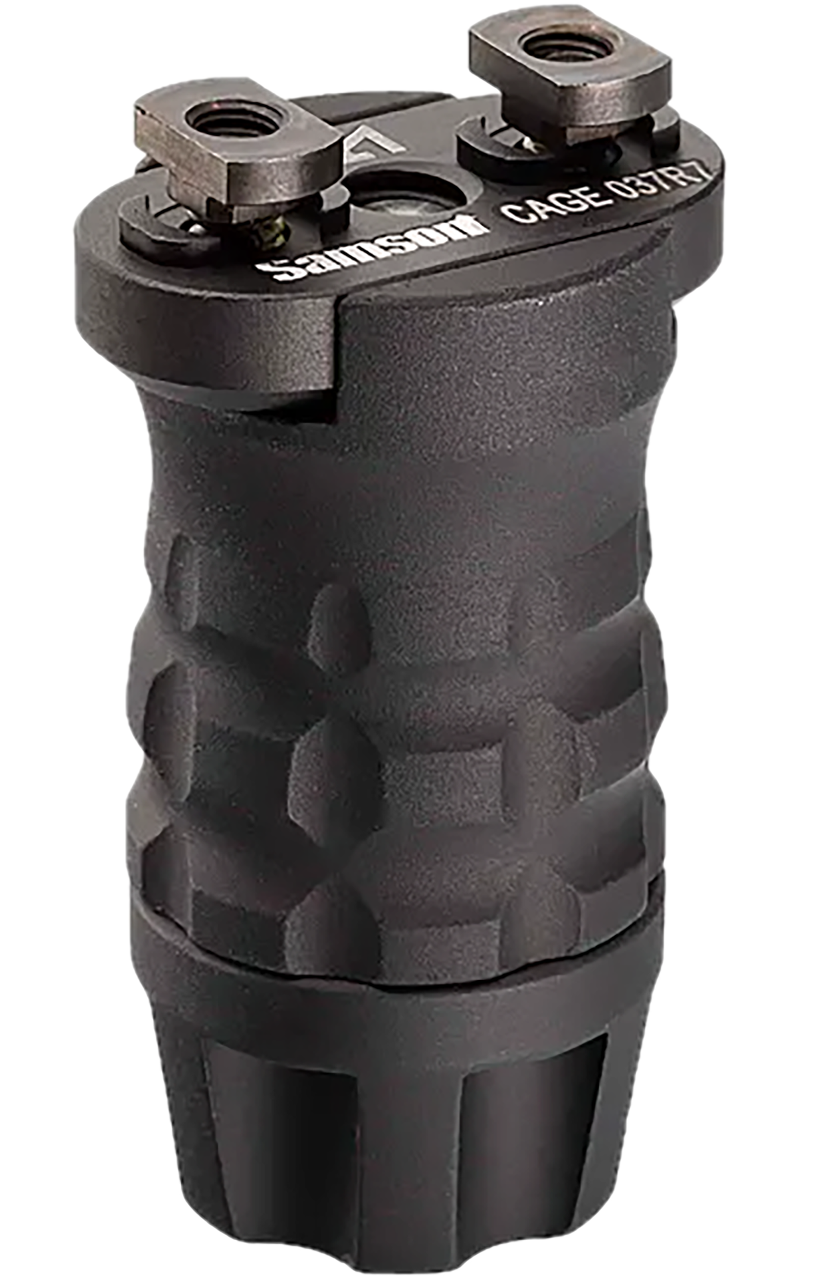 Samson Short Grenade Vertical Grip M-LOK Black Anodized 6061-T6 Aluminum
