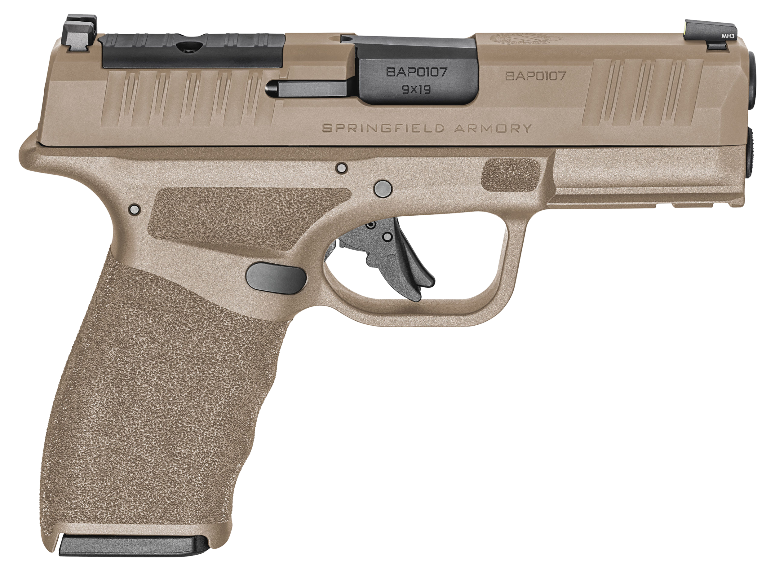 Springfield Armory Hellcat Pro OSP 9mm Luger 3.7" 15+1 Semi-Auto Pistol - Flat Dark Earth