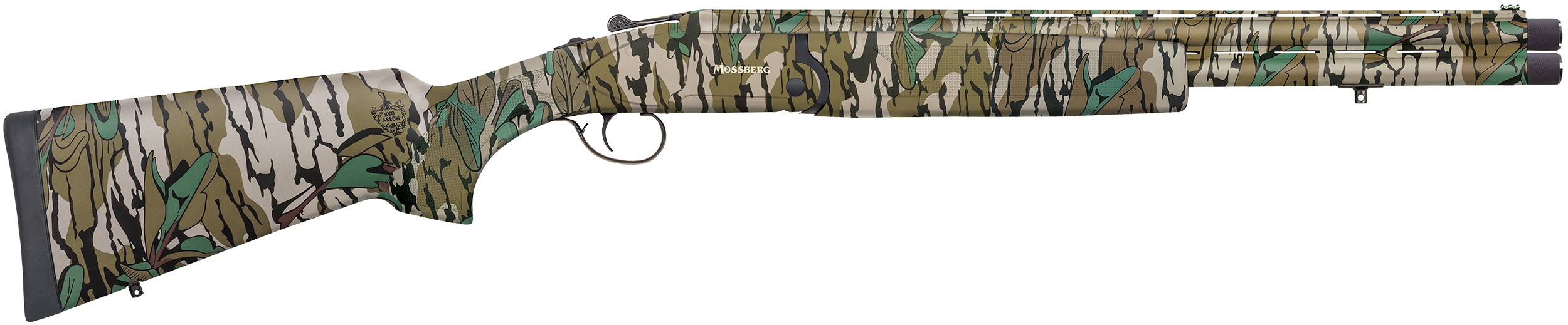 Mossberg Silver Reserve Eventide Turkey Over/Under 12 Gauge 3.5" 20" 2-Rd Shotgun - Mossy Oak Greenleaf