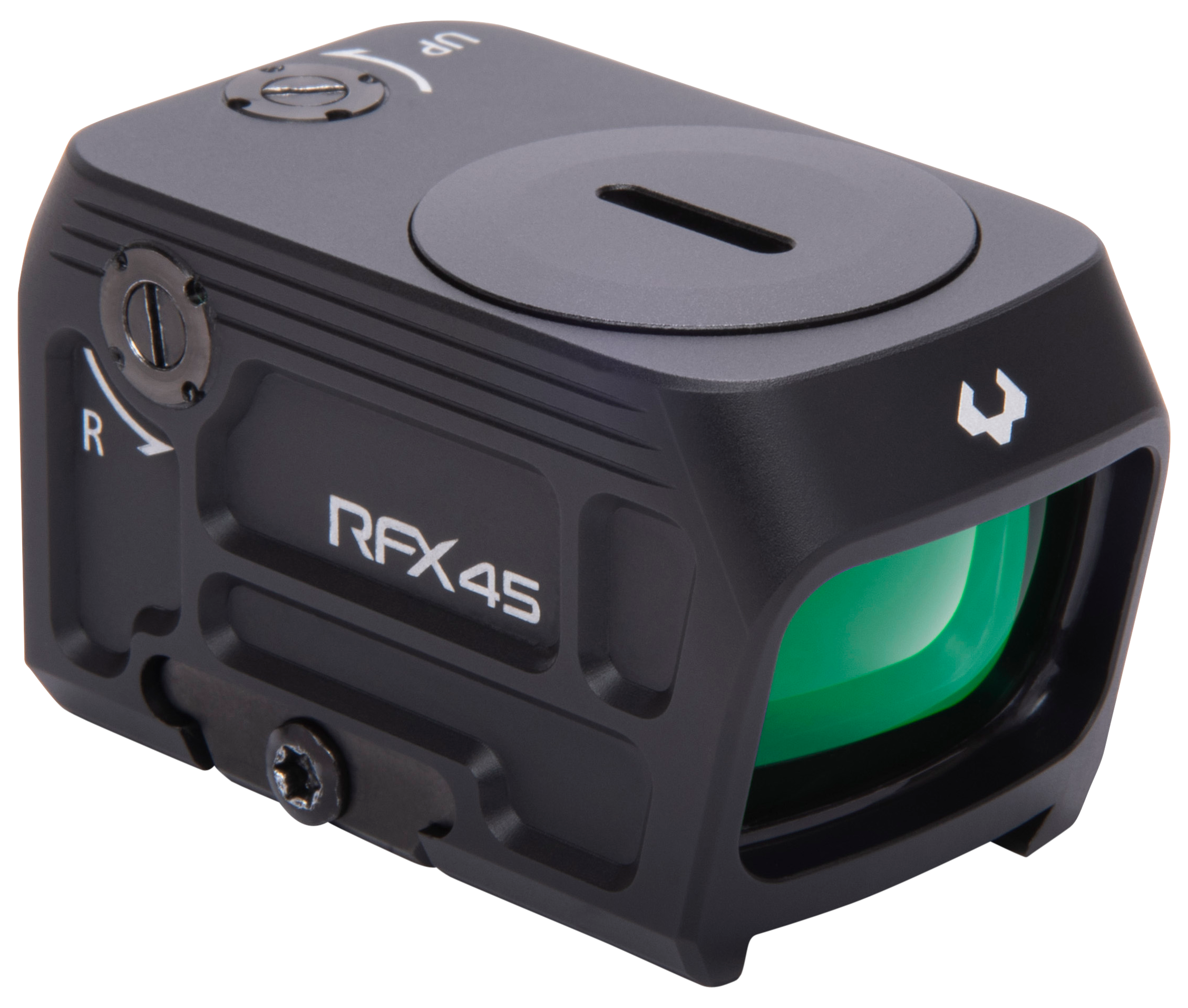 Viridian RFX45 Closed Emitter 5 MOA Green Dot Reflex Sight ACRO/RMR