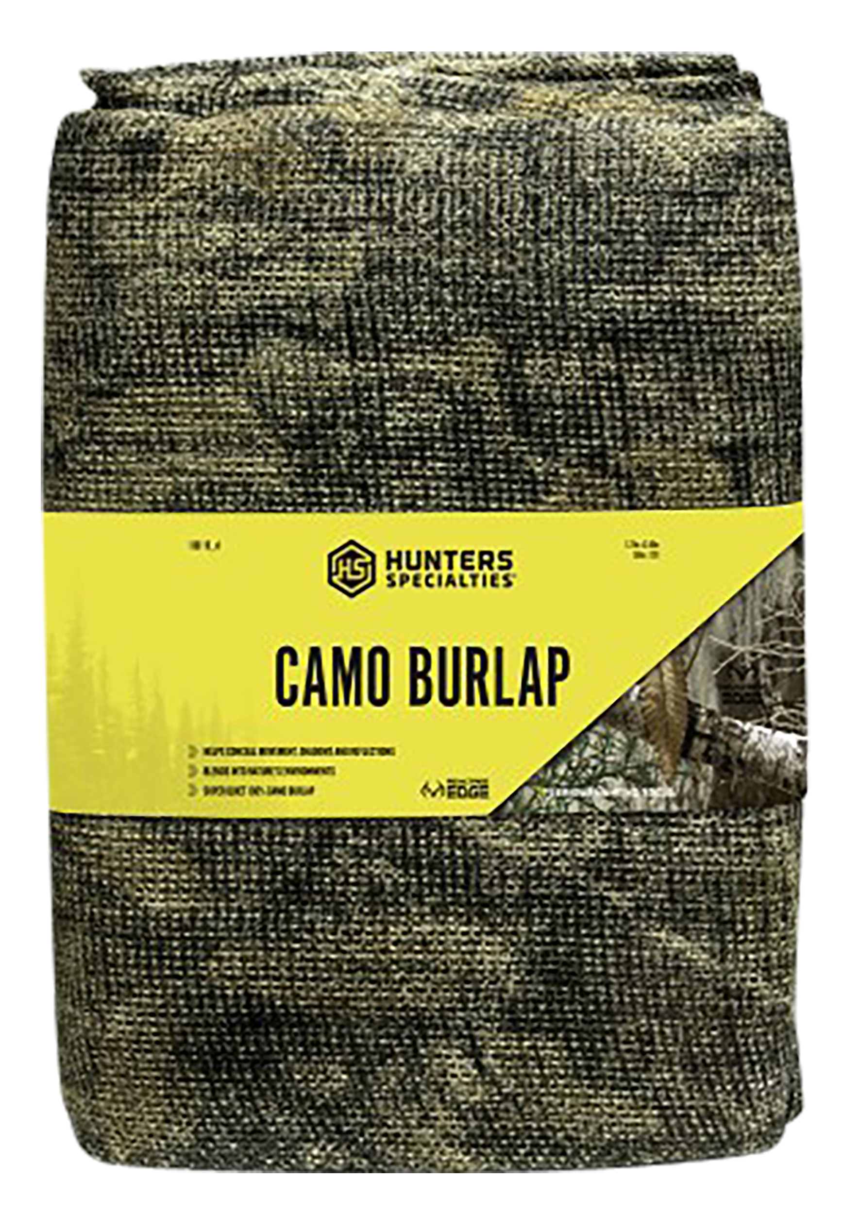 Hunters Specialties Burlap Realtree Edge Camo Blind 54 in x 12 ft