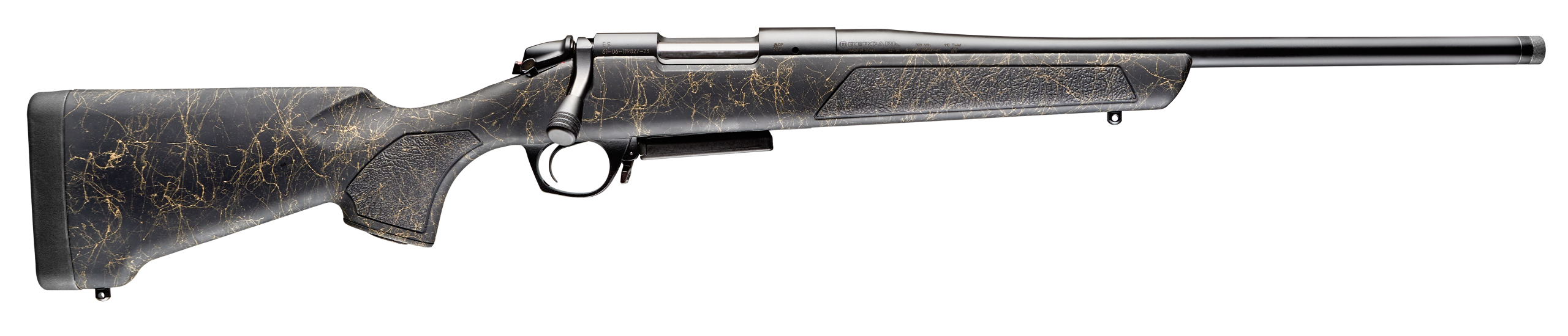 Bergara Rifles B-14 Stoke 300 Blackout 16.5" 6+1 Bolt-Action Rifle - Black Cerakote