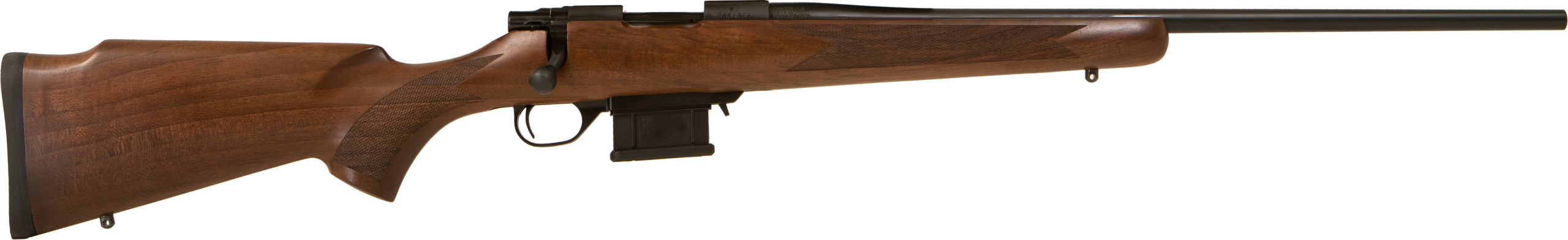 Howa M1500 Mini Hunter 6mm ARC 22" 5+1 Bolt Action Rifle - Walnut Fixed Stock