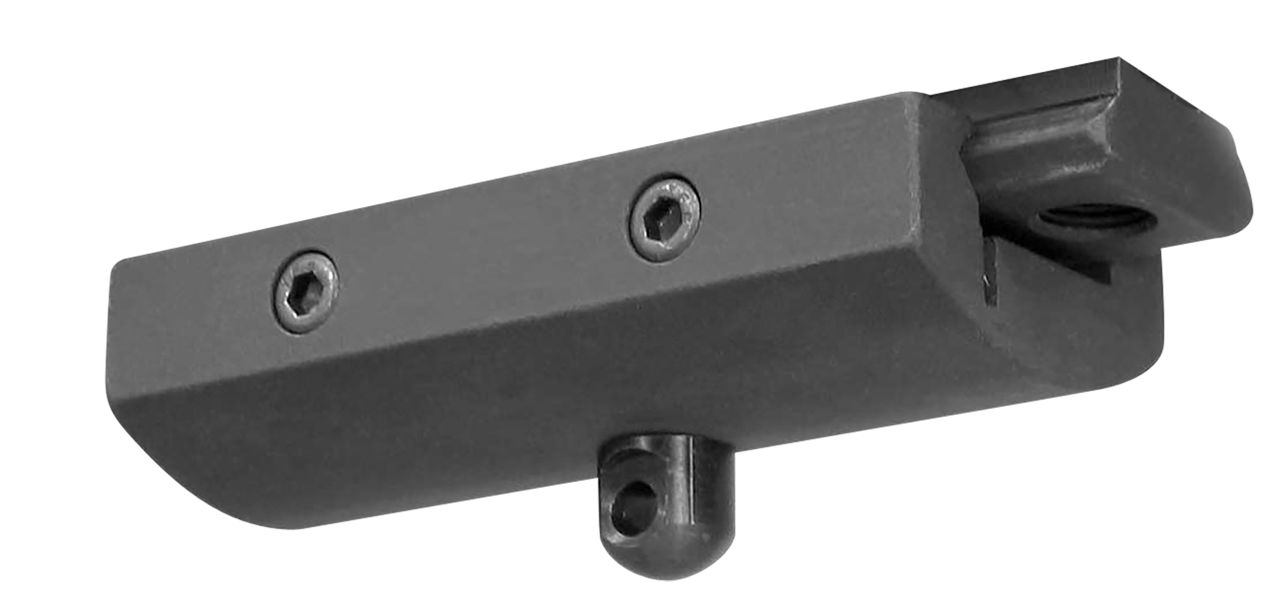 Yankee Hill 638 Bipod Adapter Black Aluminum - Picatinny Attachment for Harris Style Bipods