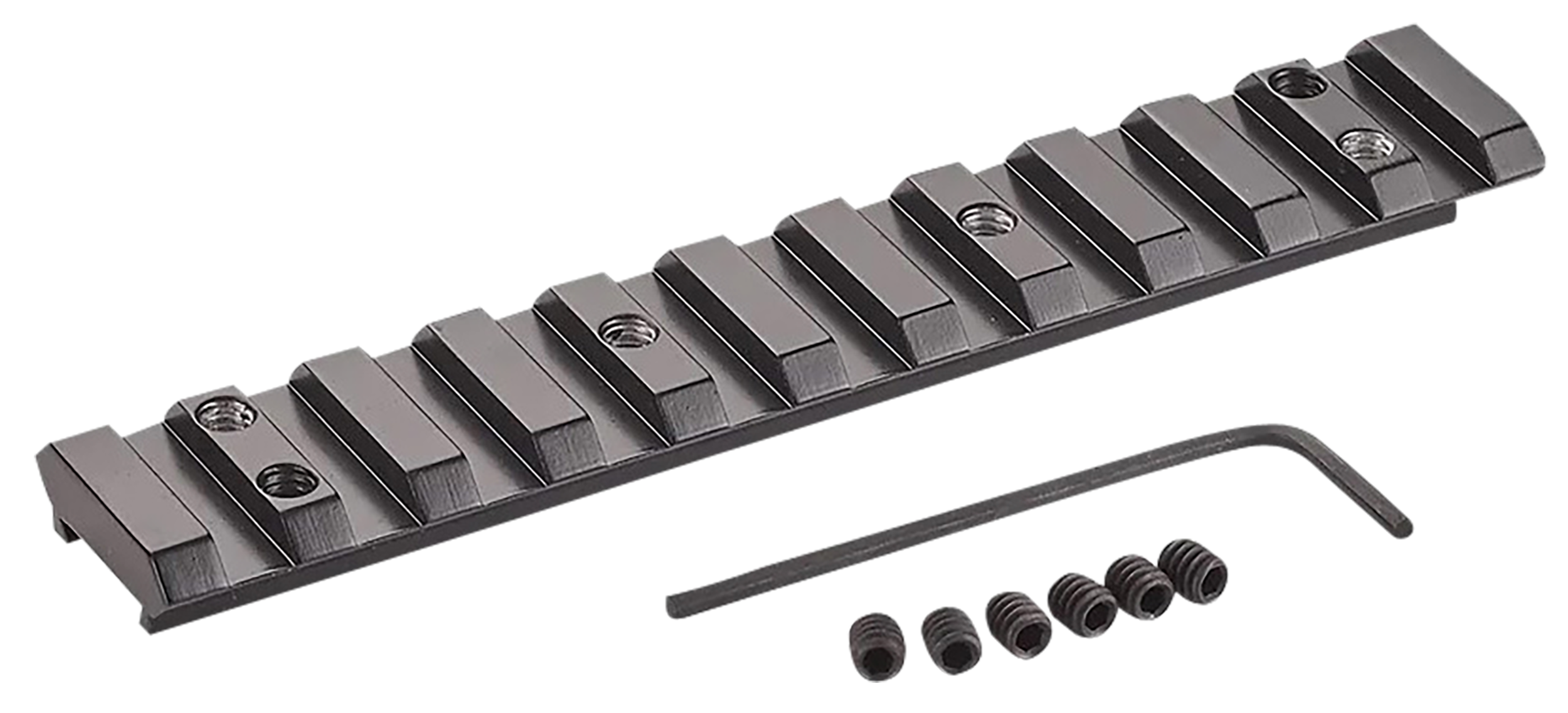 Henry HLPA001 Picatinny Adapter Gloss Black 0 MOA 3/8" Dovetail to Picatinny