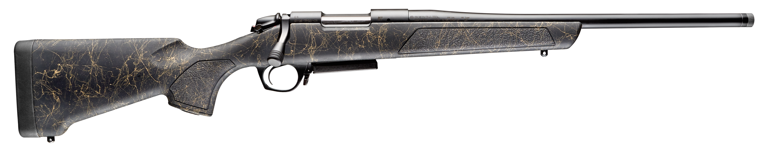 Bergara Rifles B-14 Stoke 22-250 Rem 20" 4+1 Bolt-Action Rifle - Graphite Black Cerakote Threaded Barrel