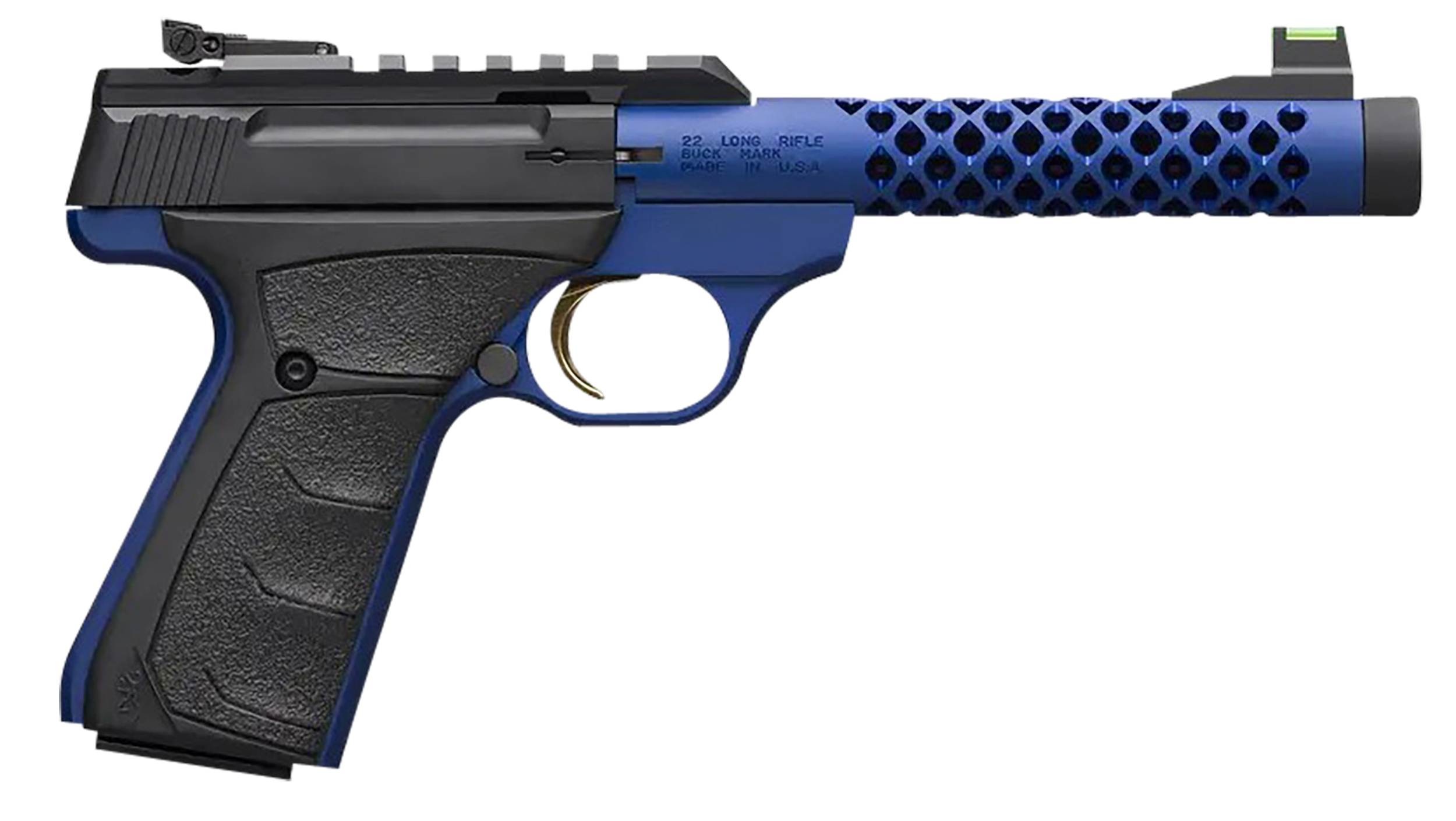 Browning Buck Mark Plus Vision Blue Shoal .22 LR 5.87" 10+1 Semi-Auto Pistol