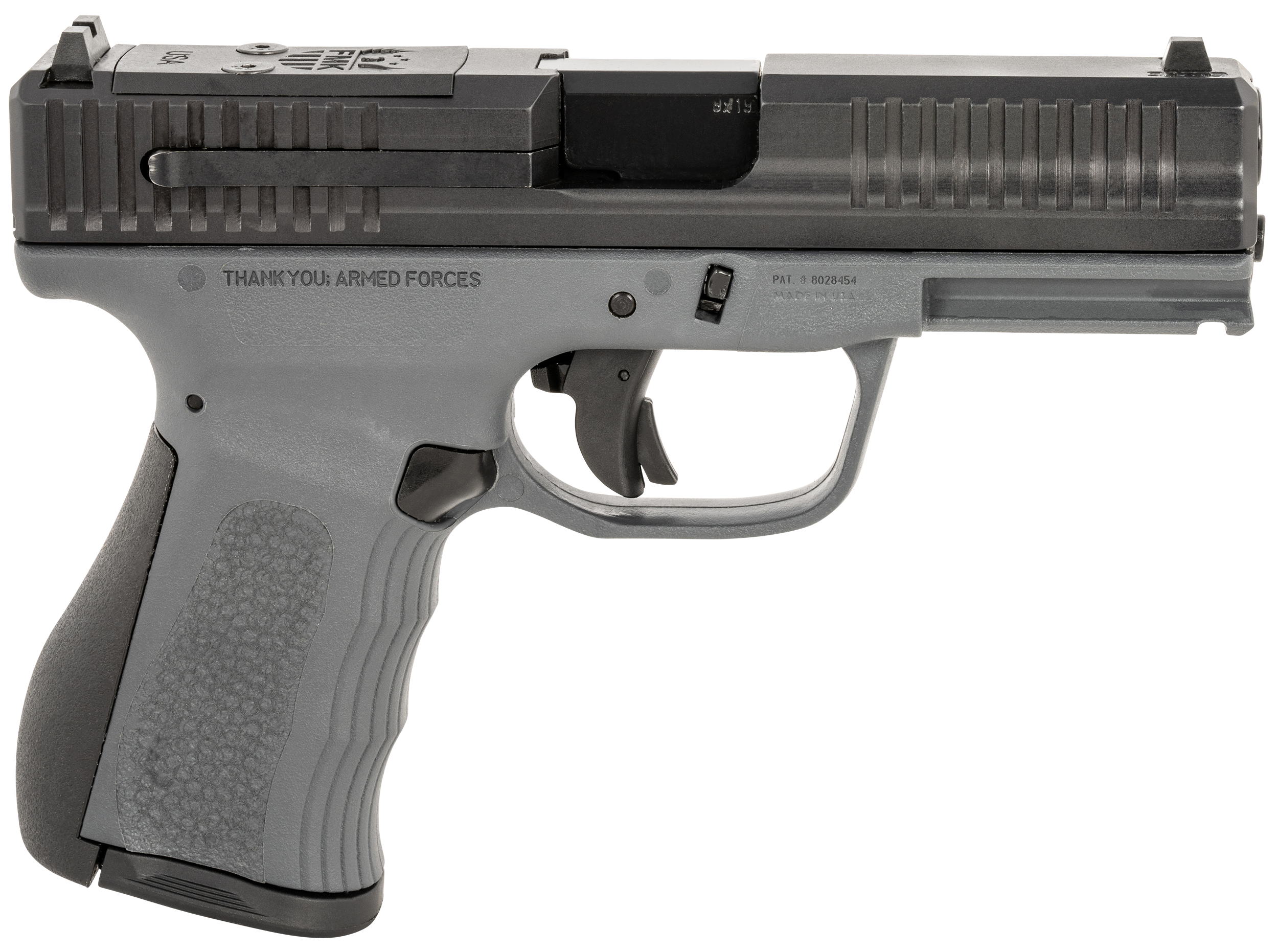FMK G3 9mm Luger 4" 14+1 Semi-Auto Pistol - Dark Gray